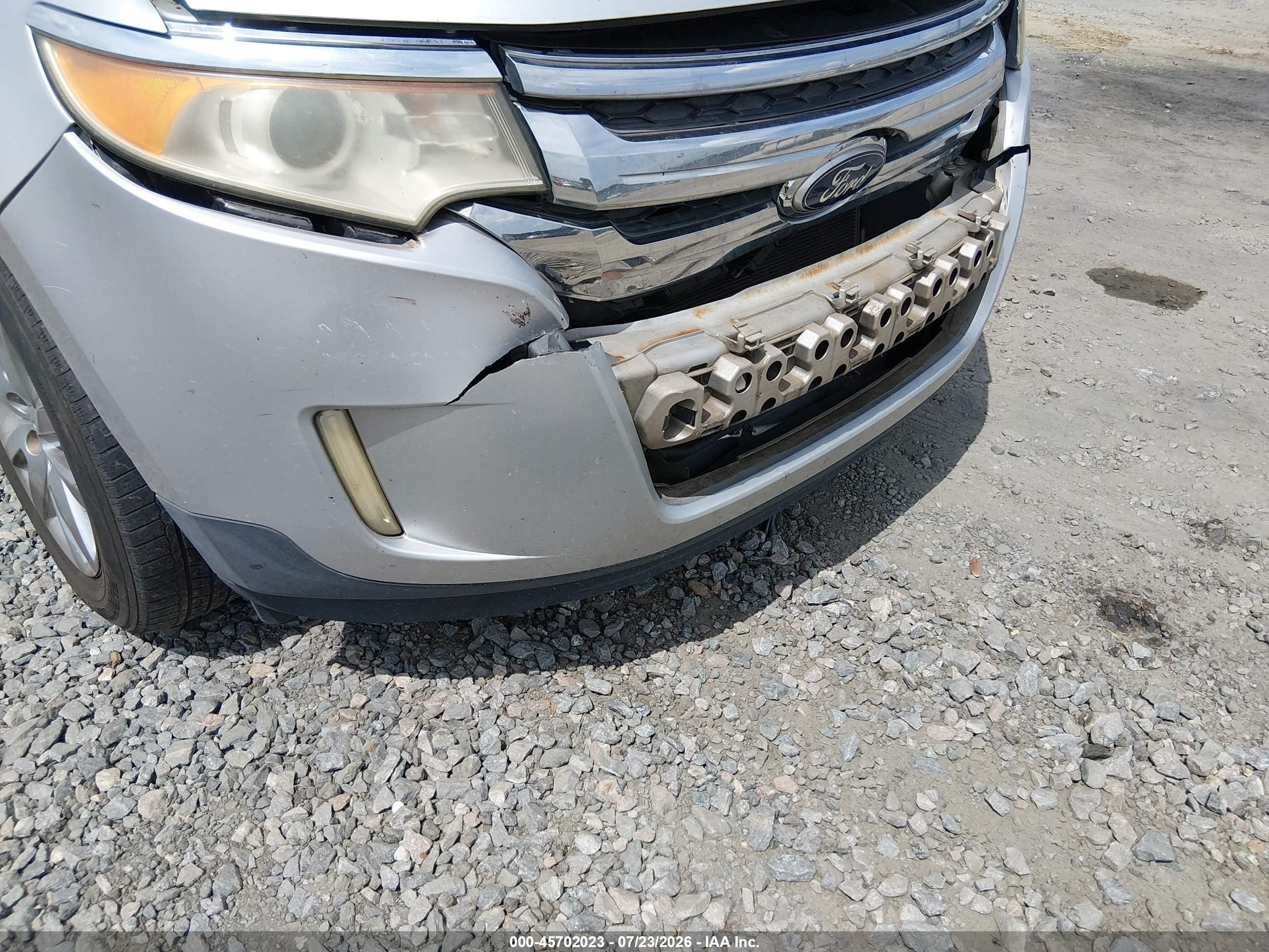 2011 Ford Edge Limited Silver vin: 2FMDK3KC1BBA08593