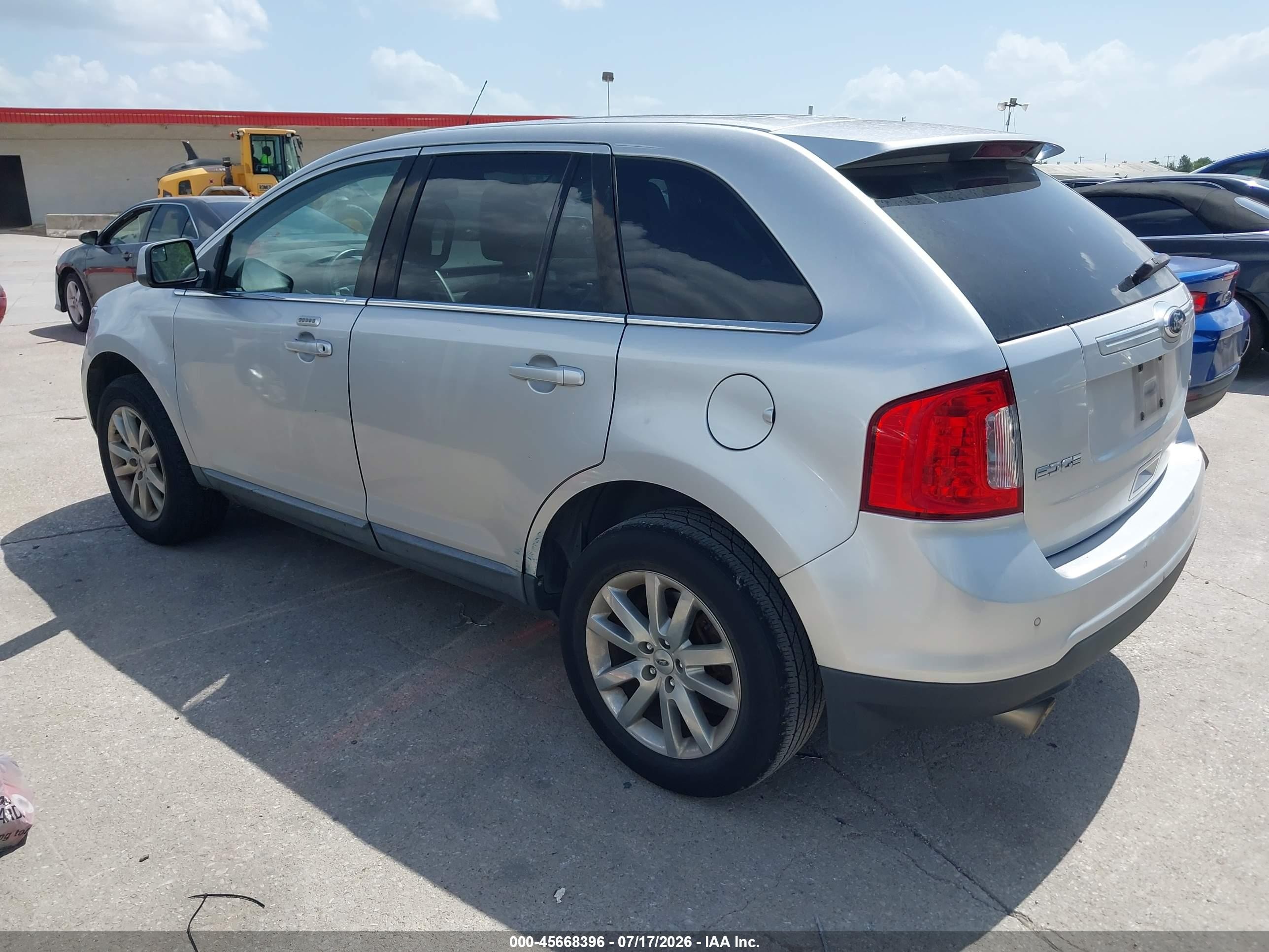 2011 Ford Edge Limited Silver vin: 2FMDK3KC1BBA16810
