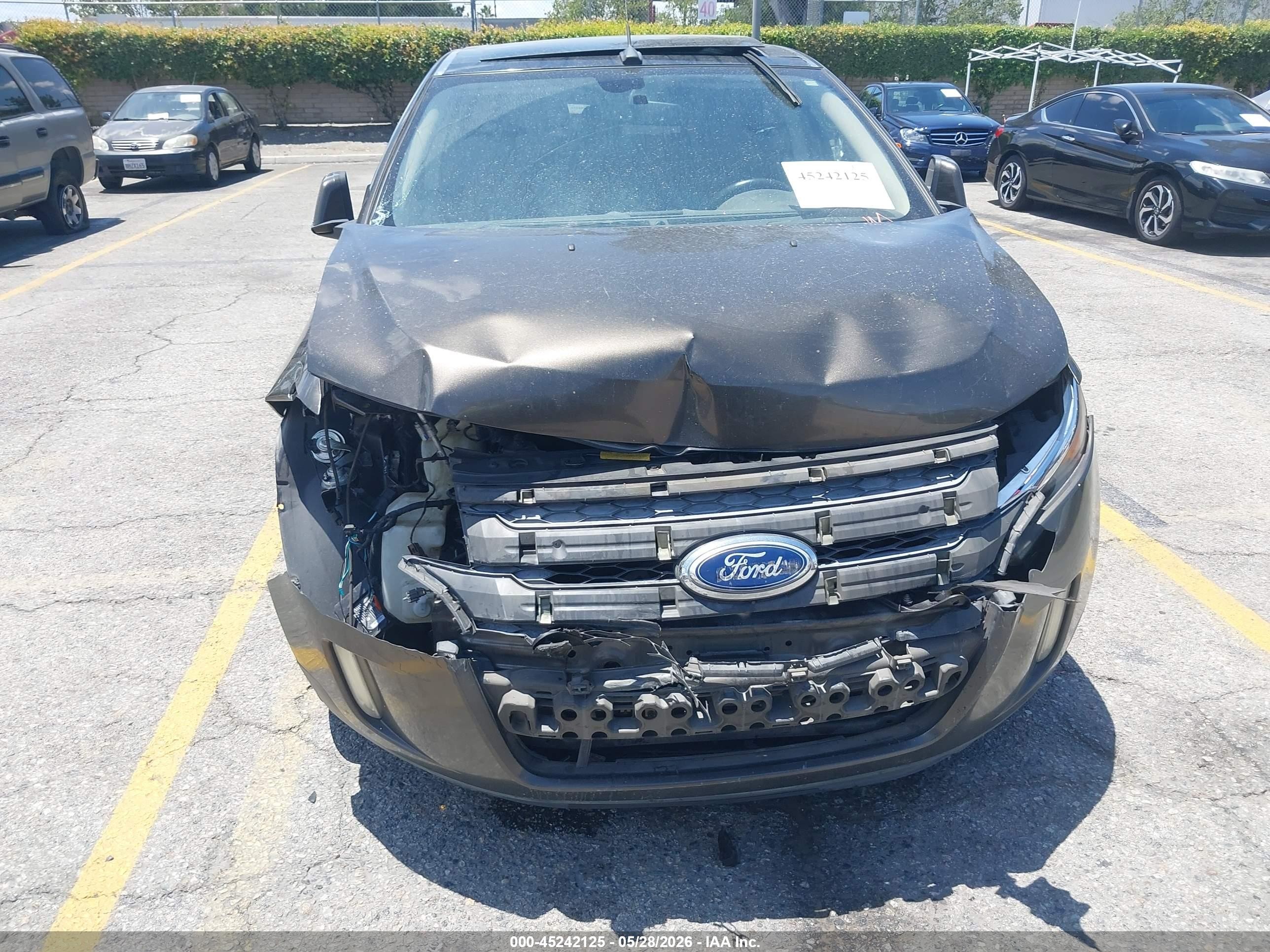 2011 Ford Edge Limited Brown vin: 2FMDK3KC1BBA31565