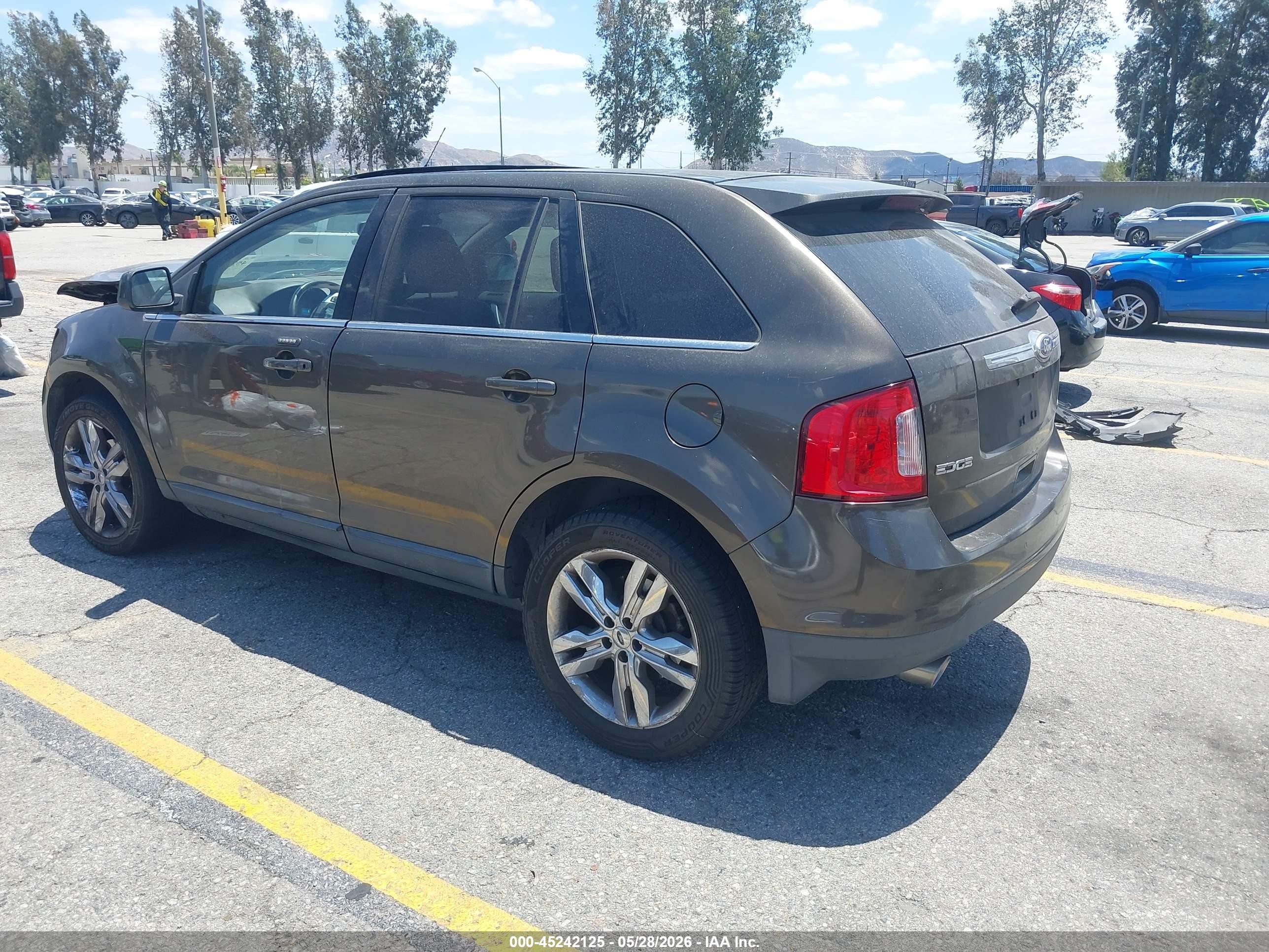 2011 Ford Edge Limited Brown vin: 2FMDK3KC1BBA31565