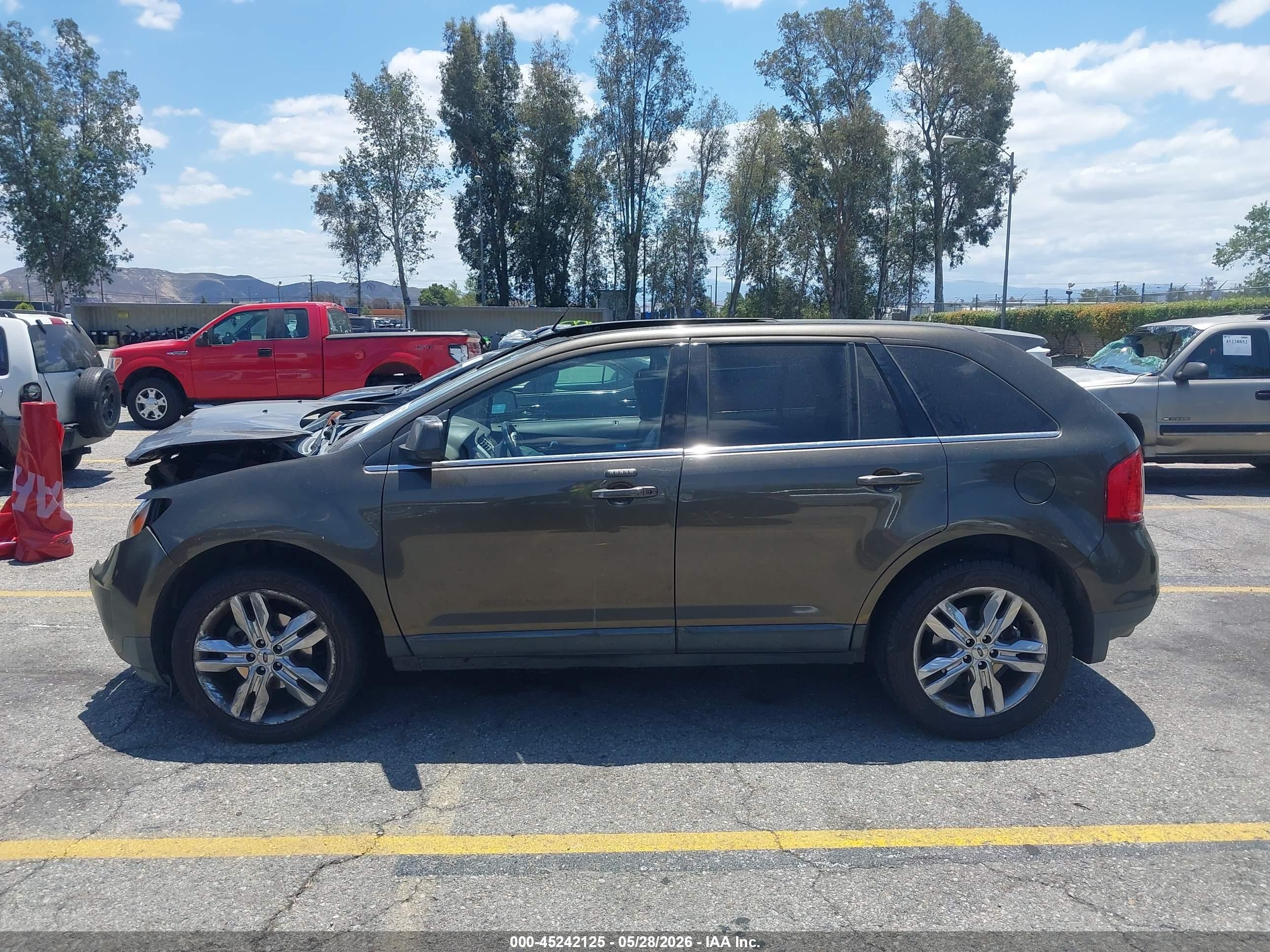 2011 Ford Edge Limited Brown vin: 2FMDK3KC1BBA31565