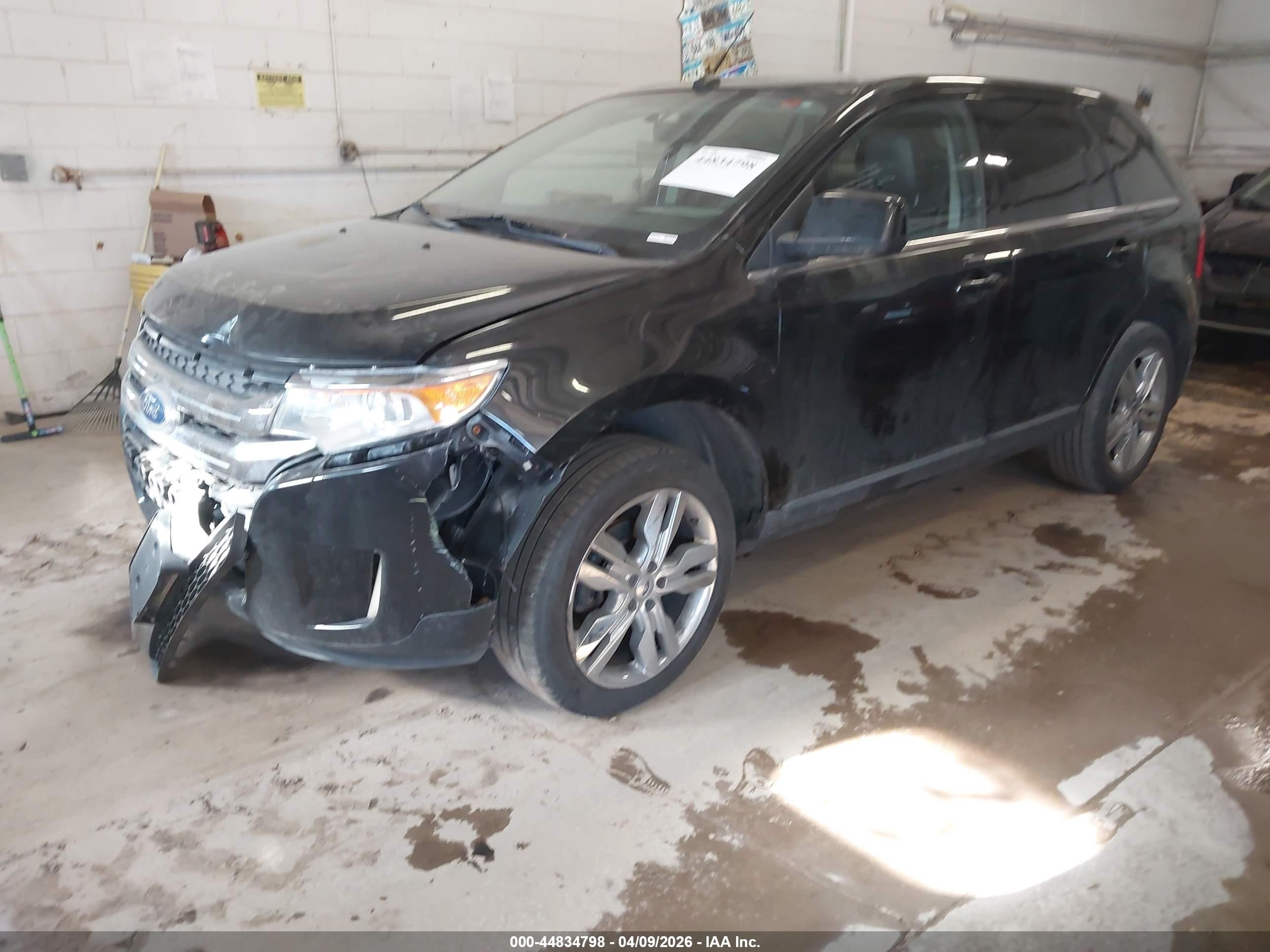 2011 Ford Edge Limited Black vin: 2FMDK3KC1BBA35874