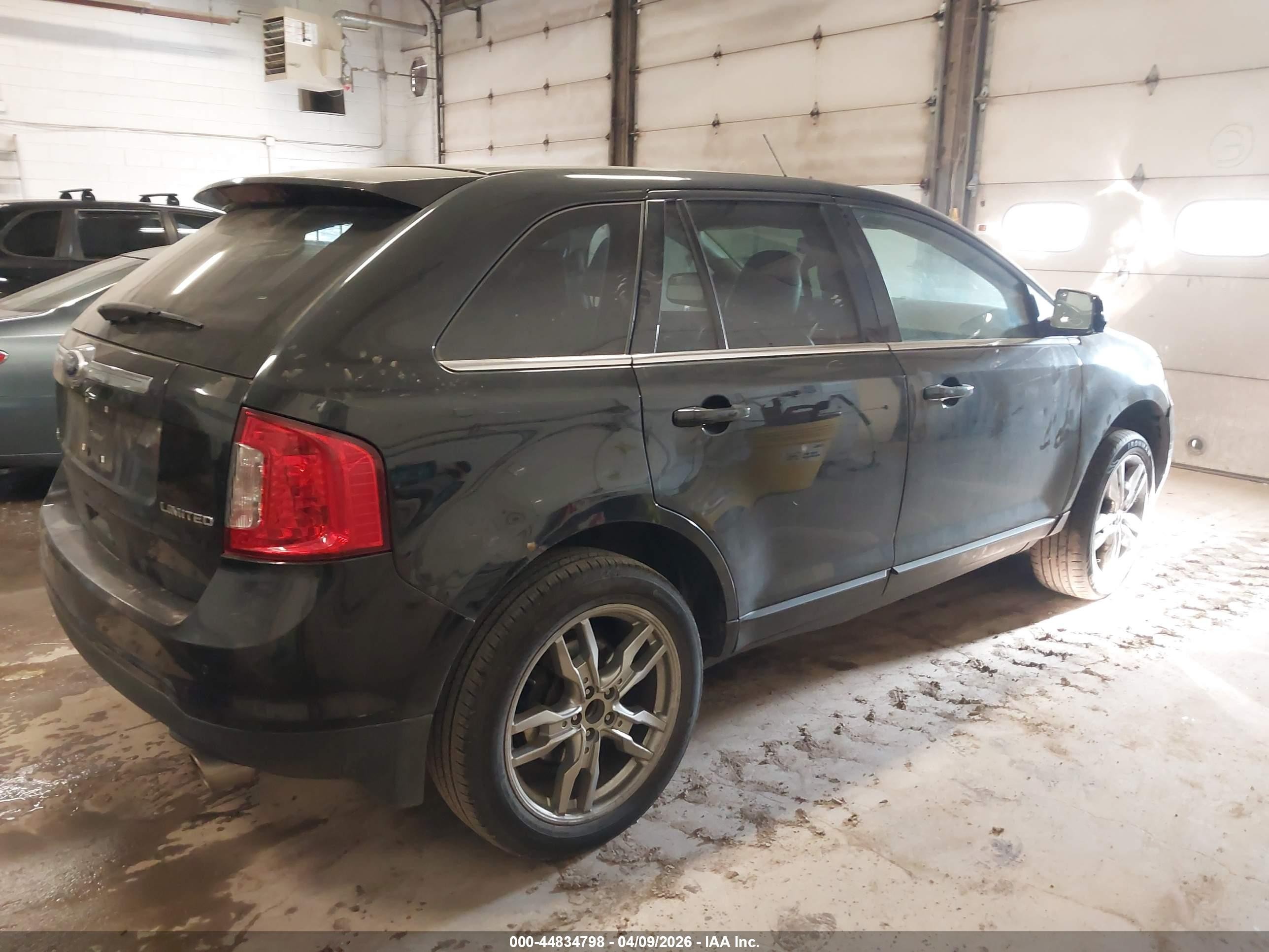 2011 Ford Edge Limited Black vin: 2FMDK3KC1BBA35874