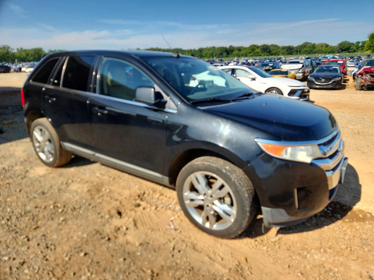2011 Ford Edge Limited Black vin: 2FMDK3KC1BBA67501