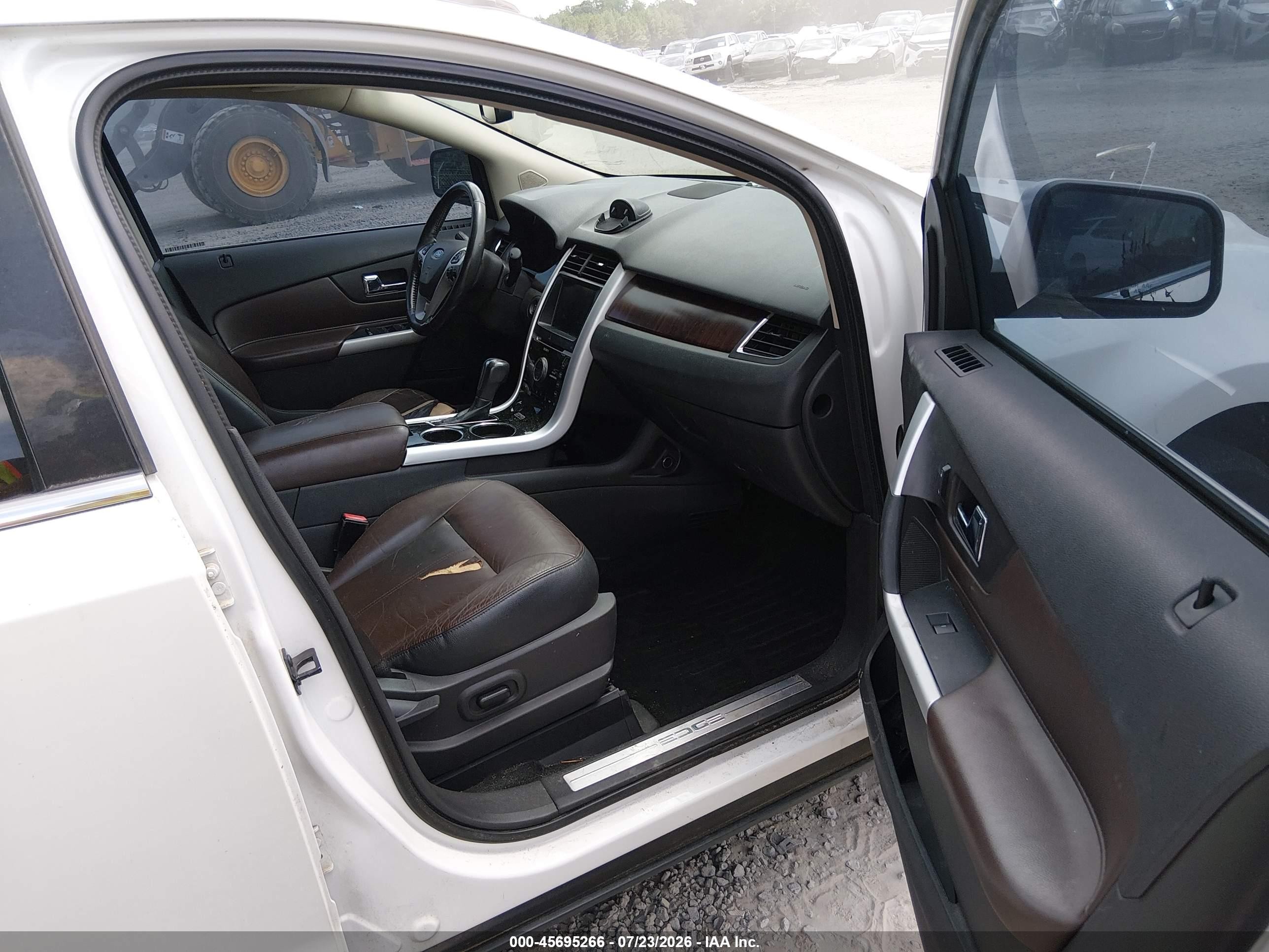 2011 Ford Edge Limited Белый vin: 2FMDK3KC1BBA69605