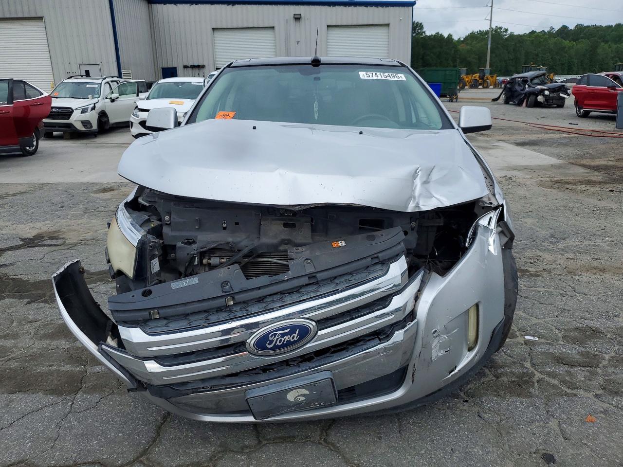 2011 Ford Edge Limited Silver vin: 2FMDK3KC1BBA74433