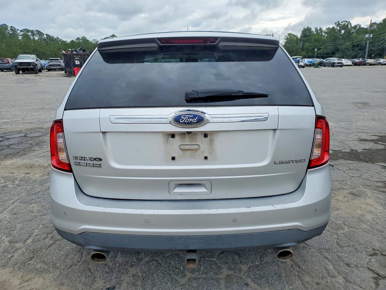 2011 Ford Edge Limited Silver vin: 2FMDK3KC1BBA74433