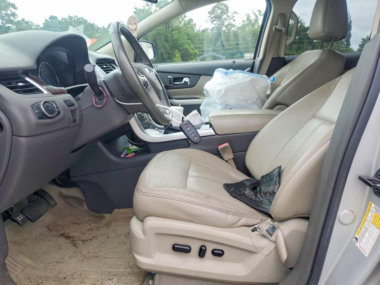 2011 Ford Edge Limited Silver vin: 2FMDK3KC1BBA74433