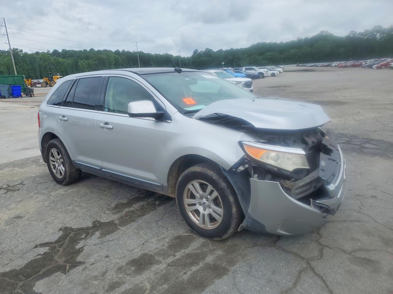 2011 Ford Edge Limited Silver vin: 2FMDK3KC1BBA74433