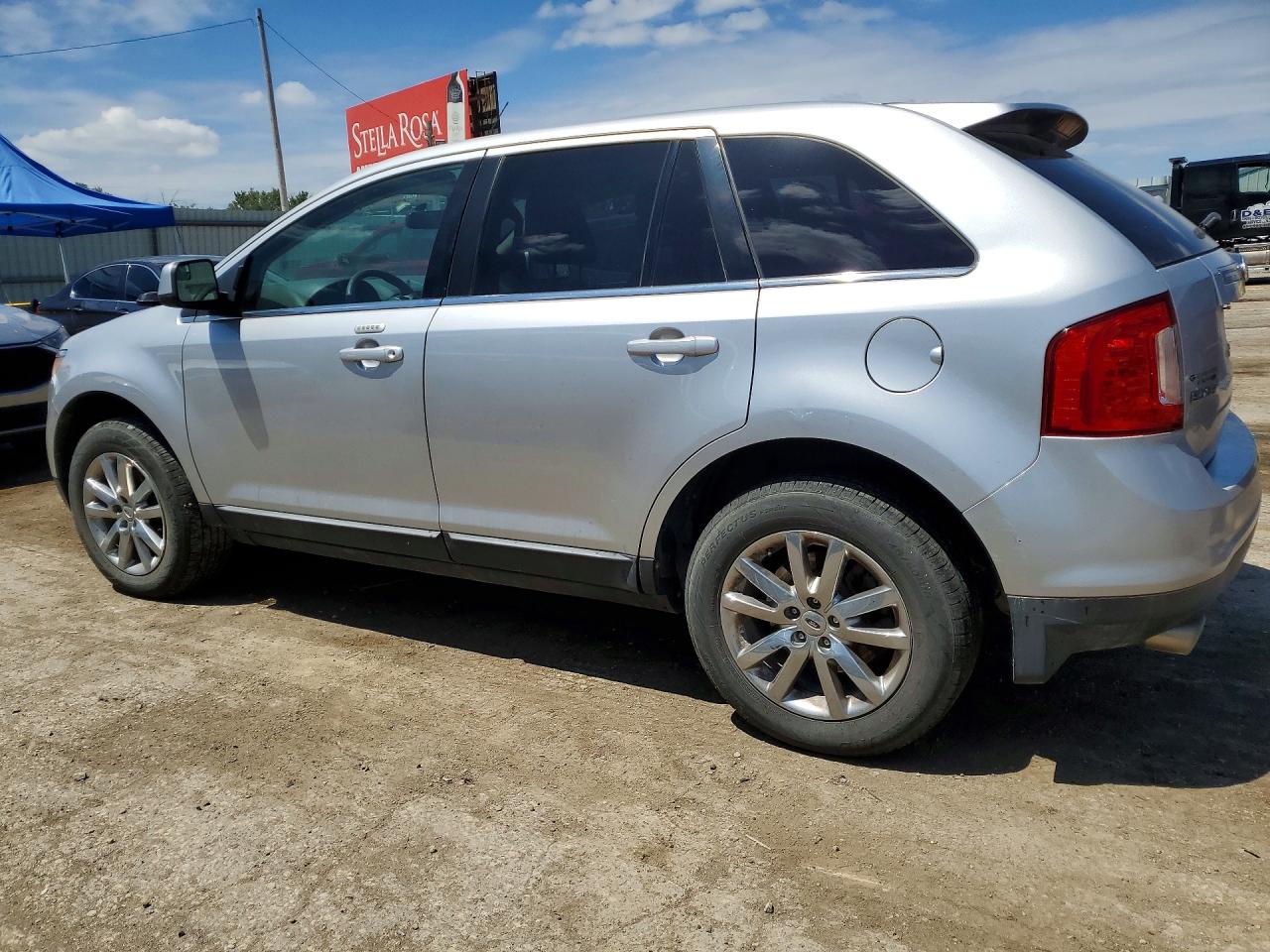 2011 Ford Edge Limited Silver vin: 2FMDK3KC1BBA76554