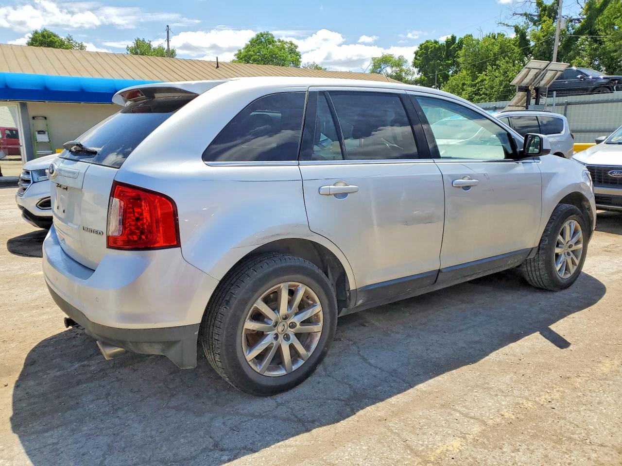 2011 Ford Edge Limited Silver vin: 2FMDK3KC1BBA76554