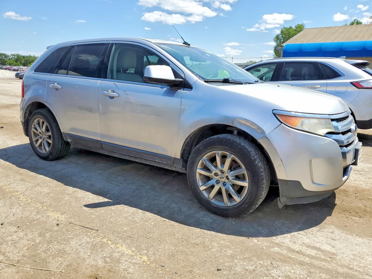 2011 Ford Edge Limited Silver vin: 2FMDK3KC1BBA76554