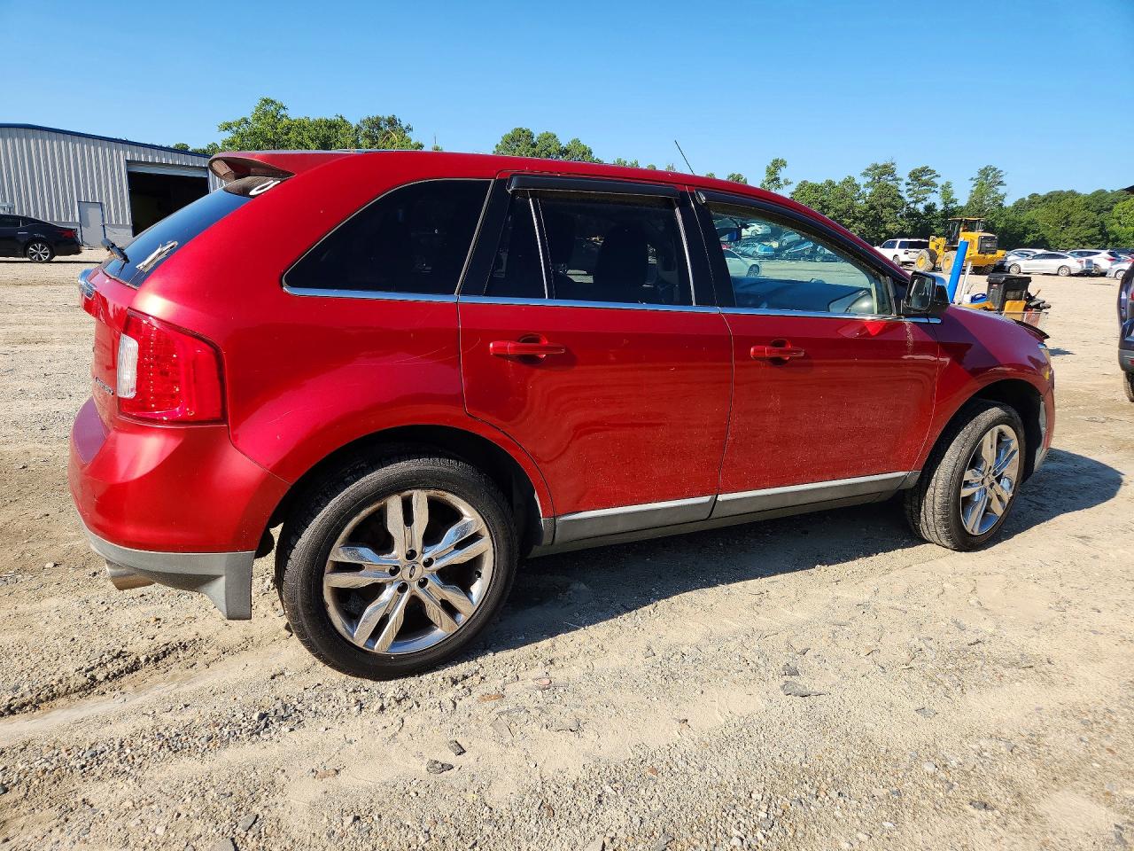 2011 Ford Edge Limited Red vin: 2FMDK3KC1BBA91510
