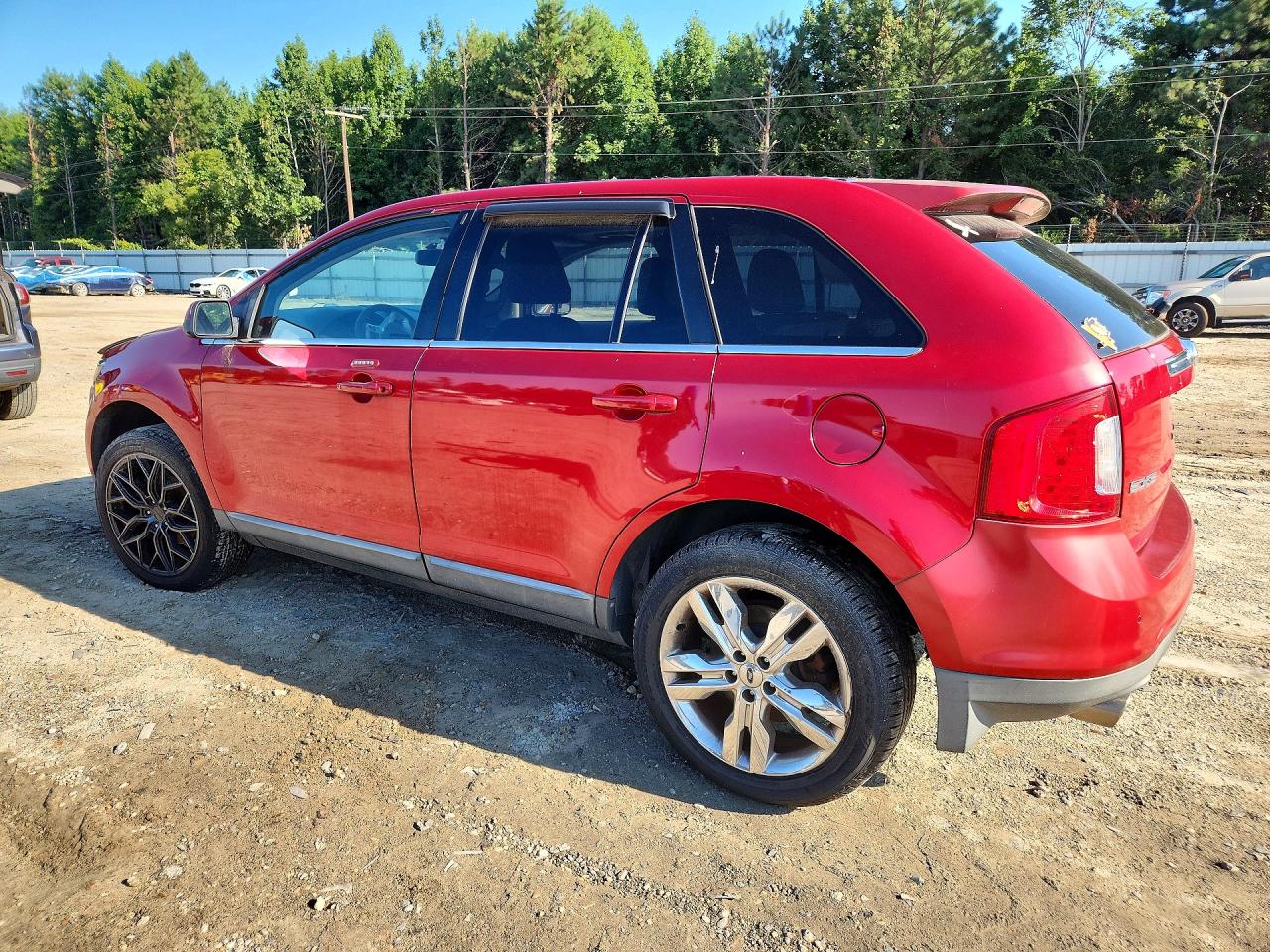 2011 Ford Edge Limited Red vin: 2FMDK3KC1BBA91510