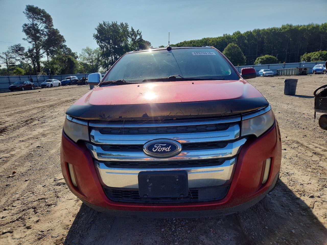 2011 Ford Edge Limited Red vin: 2FMDK3KC1BBA91510
