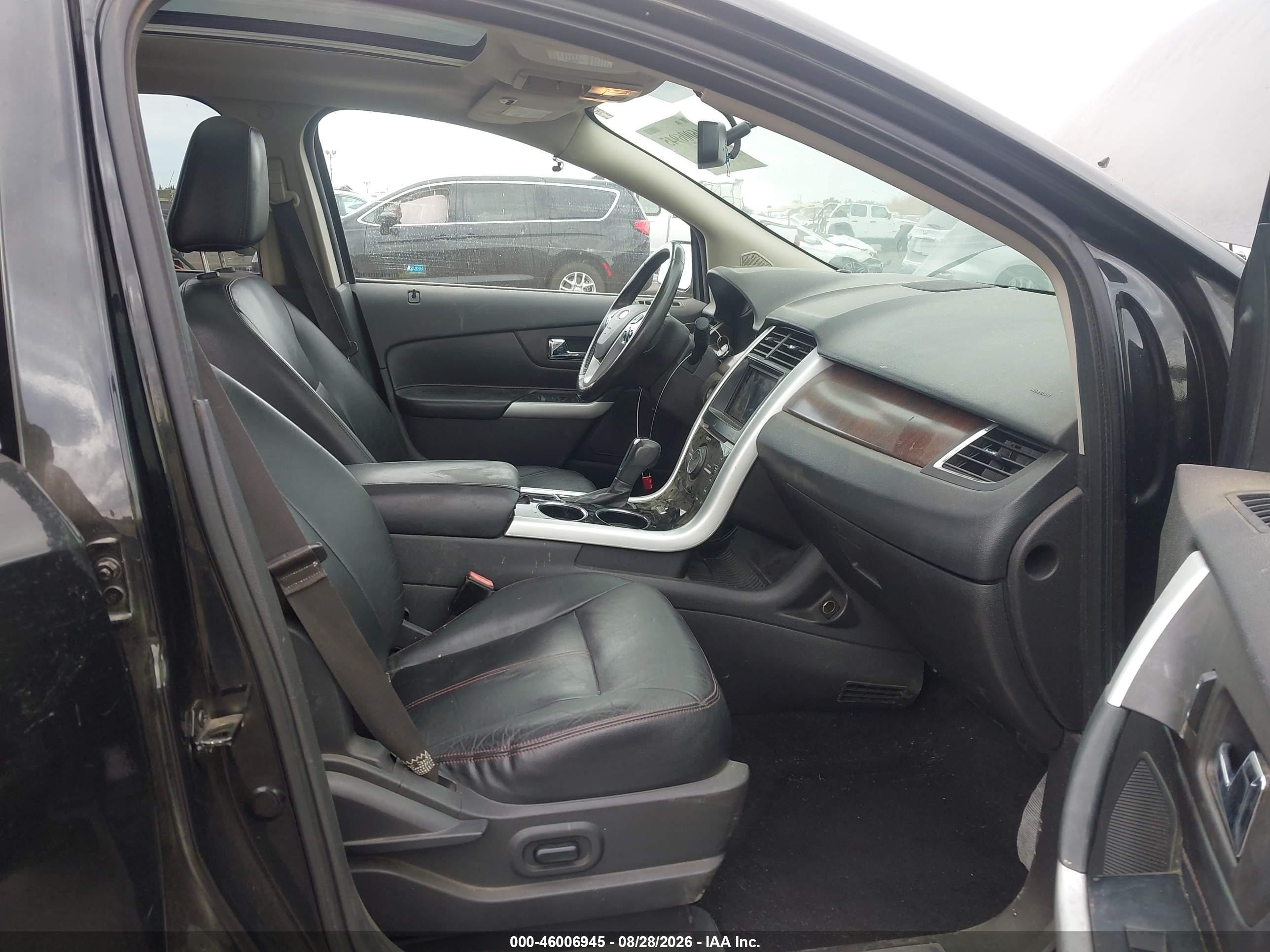 2011 Ford Edge Limited Black vin: 2FMDK3KC1BBB03946