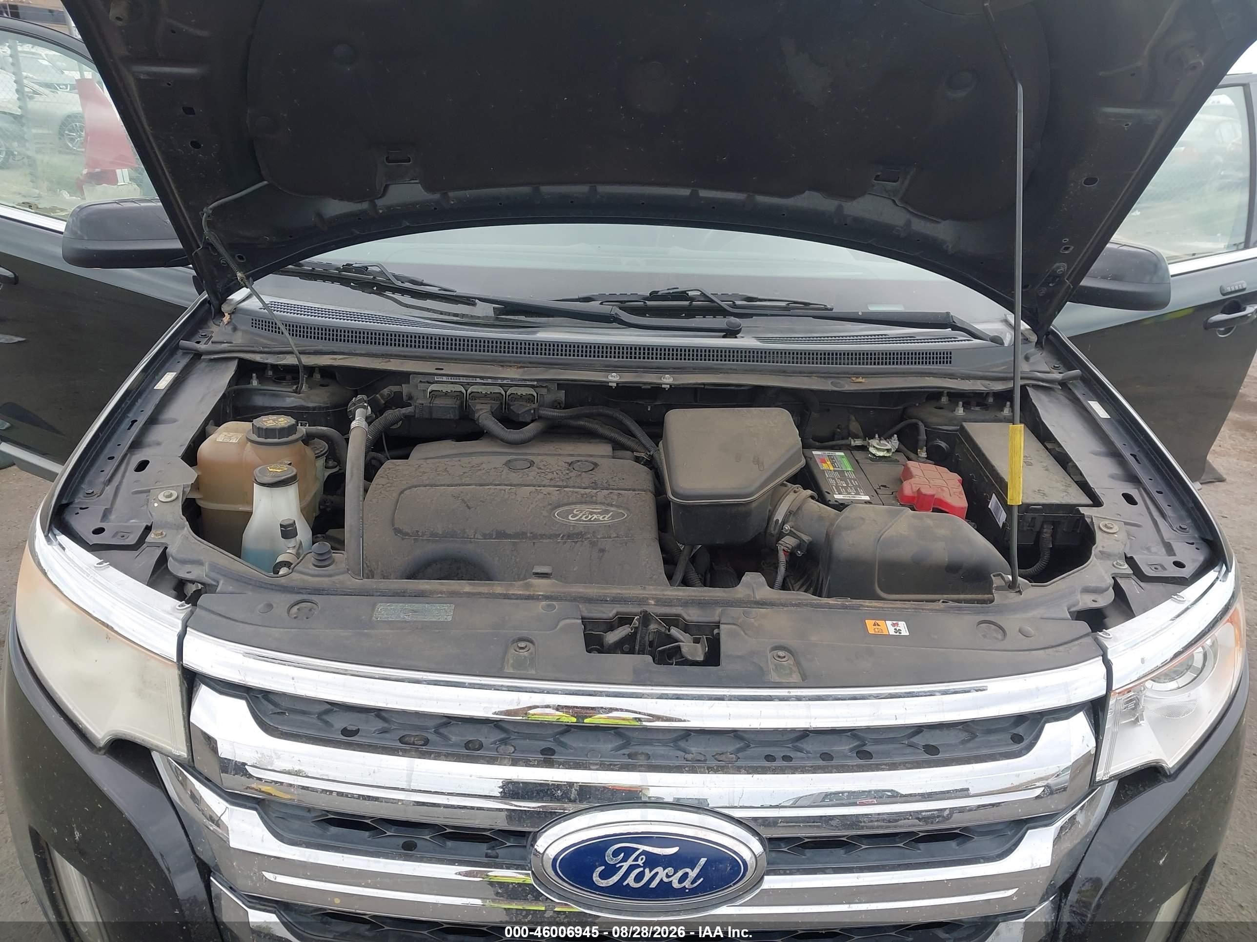2011 Ford Edge Limited Black vin: 2FMDK3KC1BBB03946