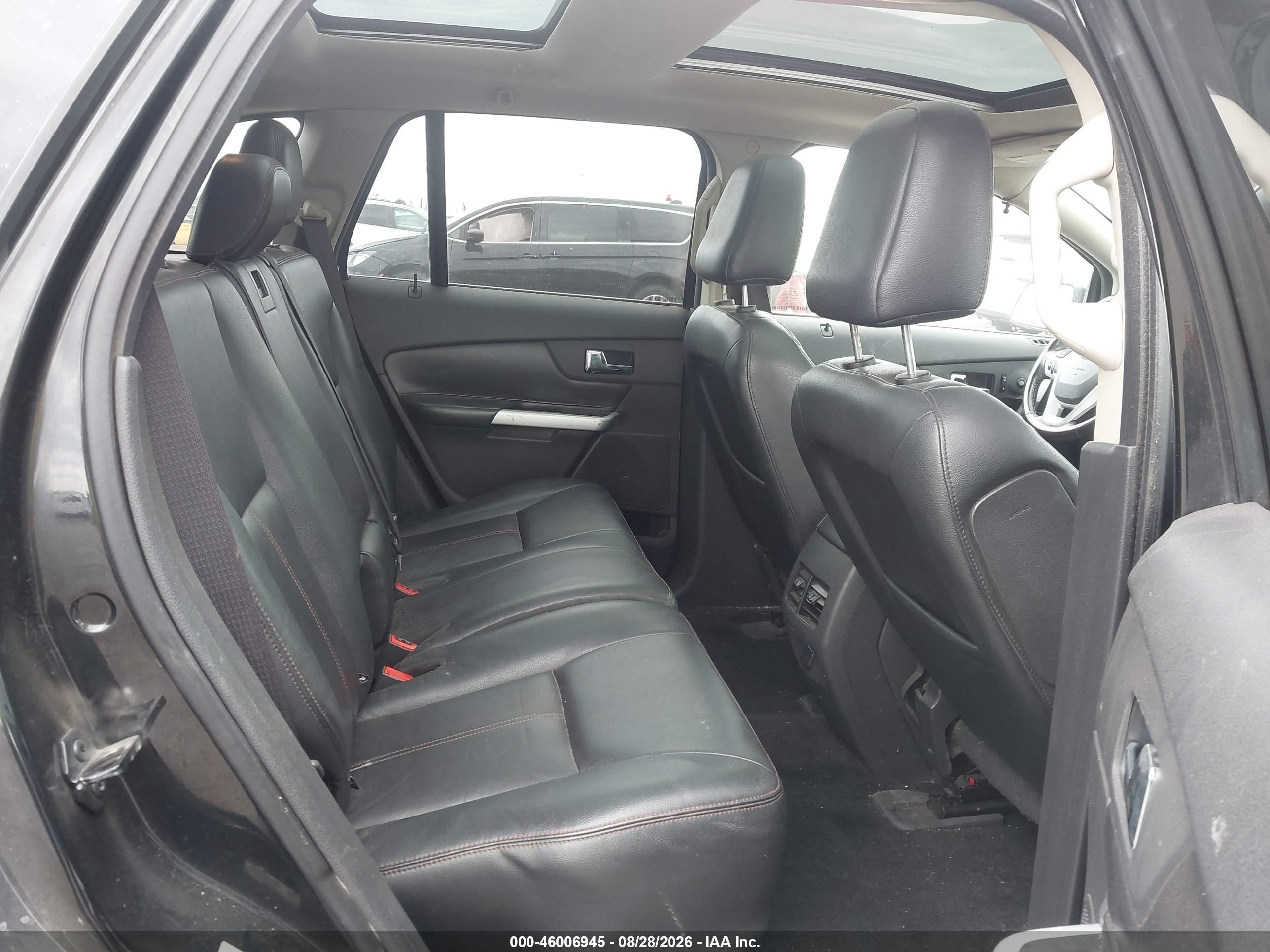 2011 Ford Edge Limited Black vin: 2FMDK3KC1BBB03946