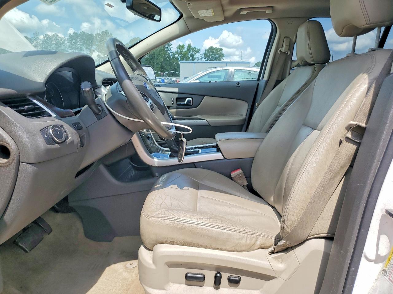 2011 Ford Edge Limited White vin: 2FMDK3KC1BBB42956