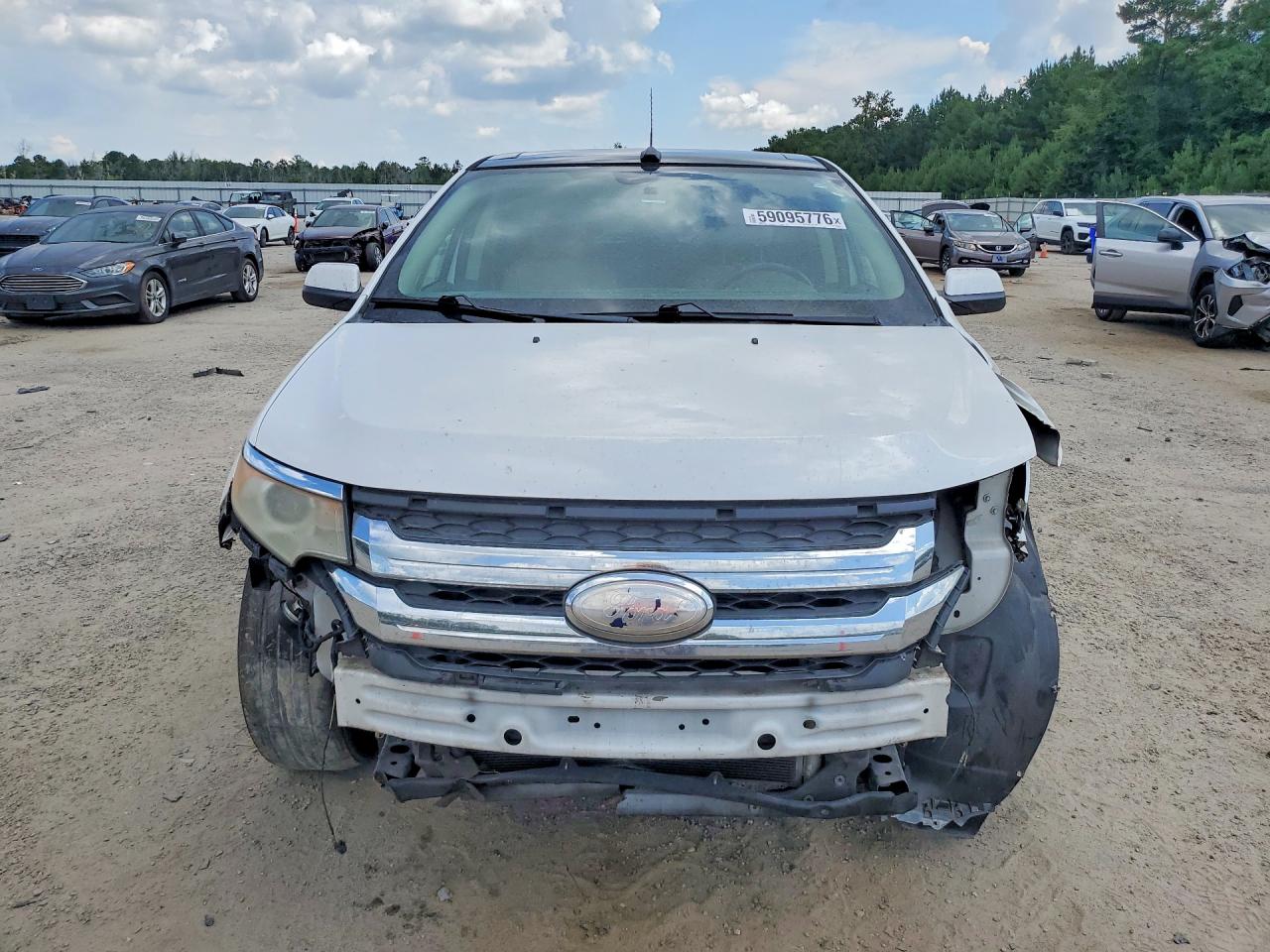 2011 Ford Edge Limited White vin: 2FMDK3KC1BBB42956