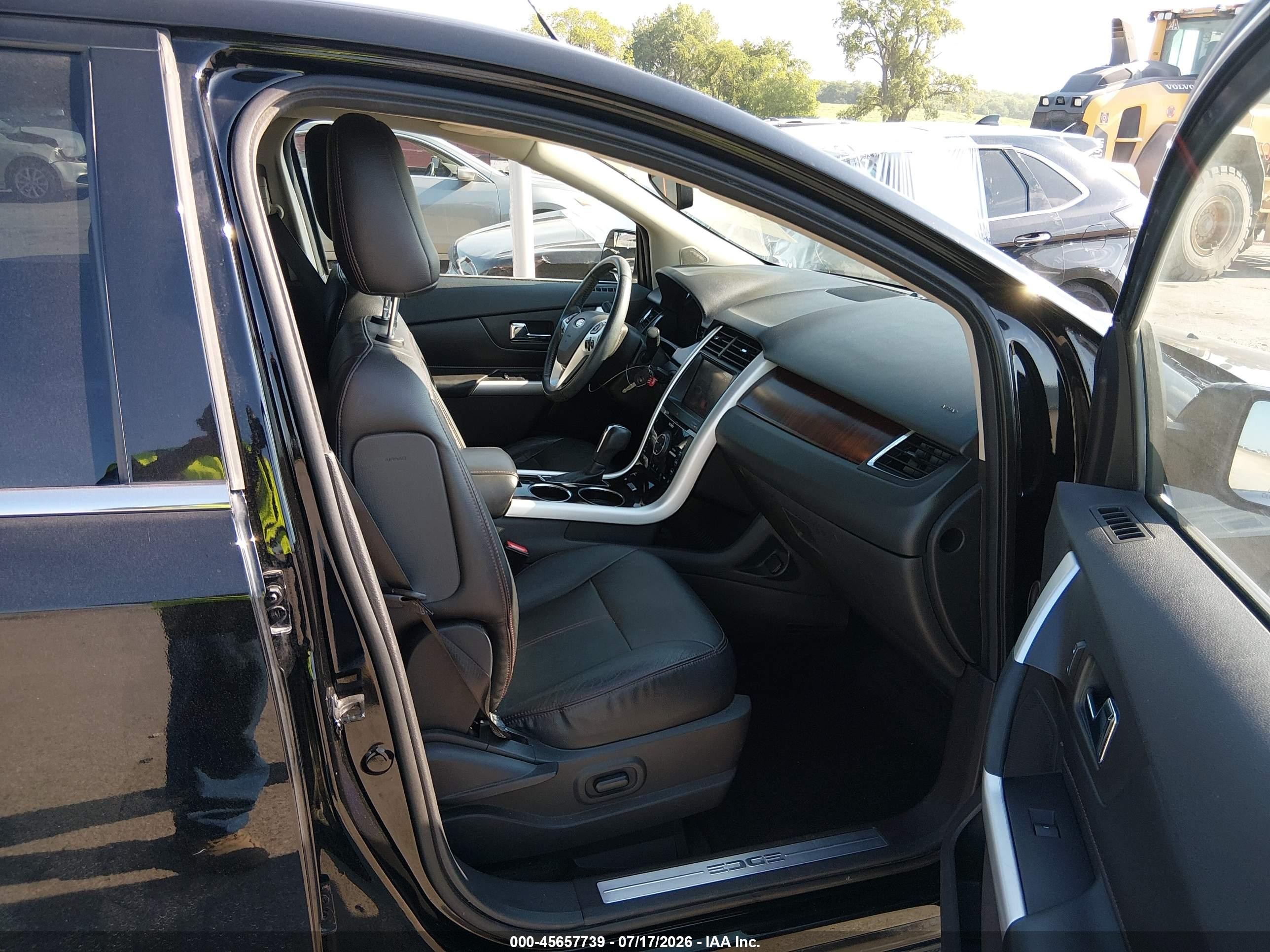 2011 Ford Edge Limited Black vin: 2FMDK3KC1BBB53827
