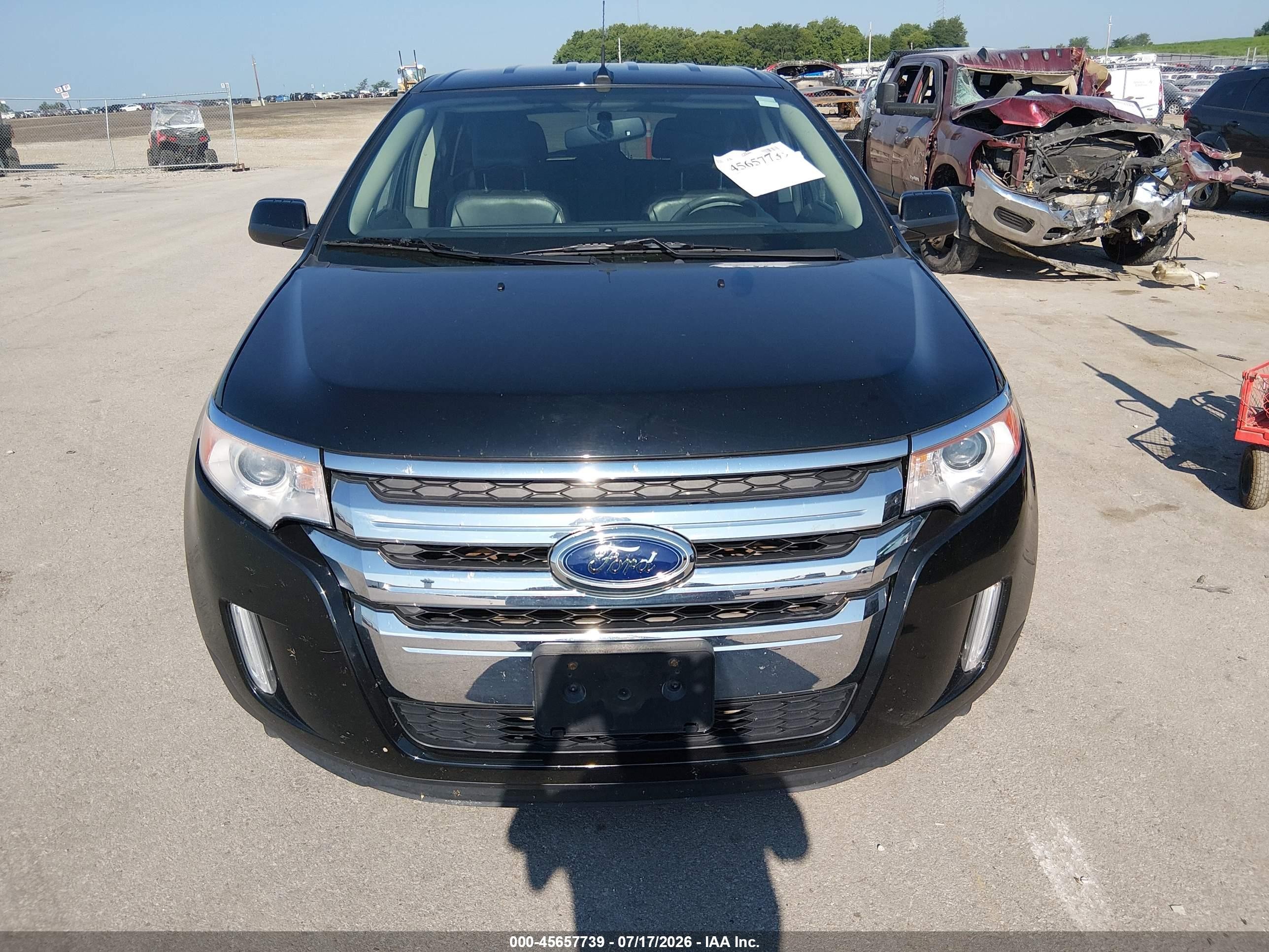 2011 Ford Edge Limited Black vin: 2FMDK3KC1BBB53827