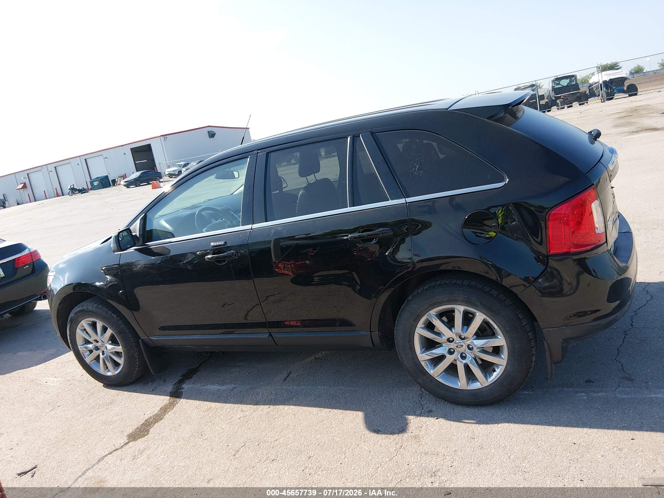 2011 Ford Edge Limited Black vin: 2FMDK3KC1BBB53827