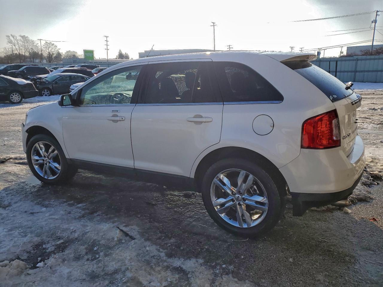 2011 Ford Edge Limited White vin: 2FMDK3KC1BBB65573