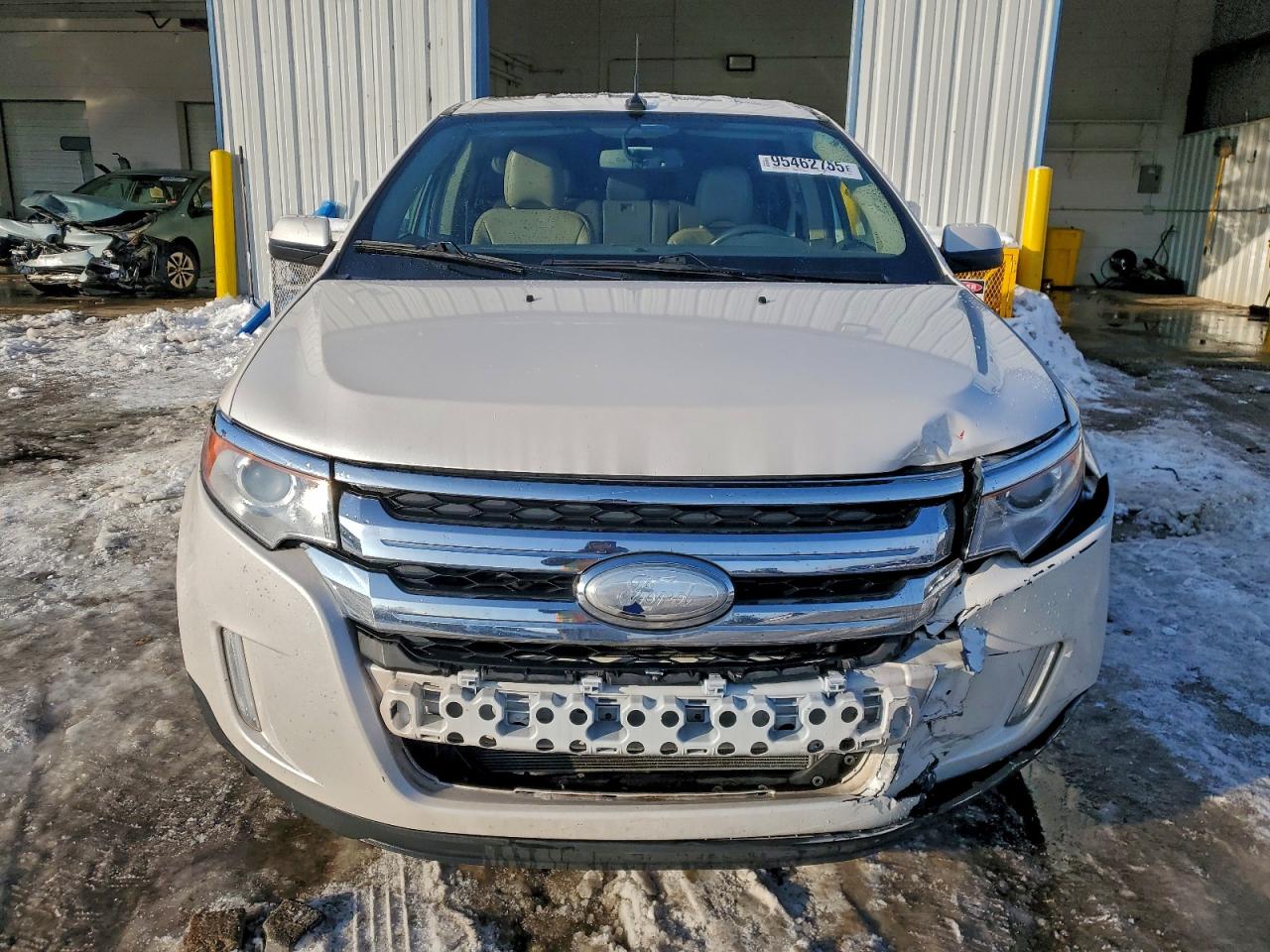 2011 Ford Edge Limited White vin: 2FMDK3KC1BBB65573