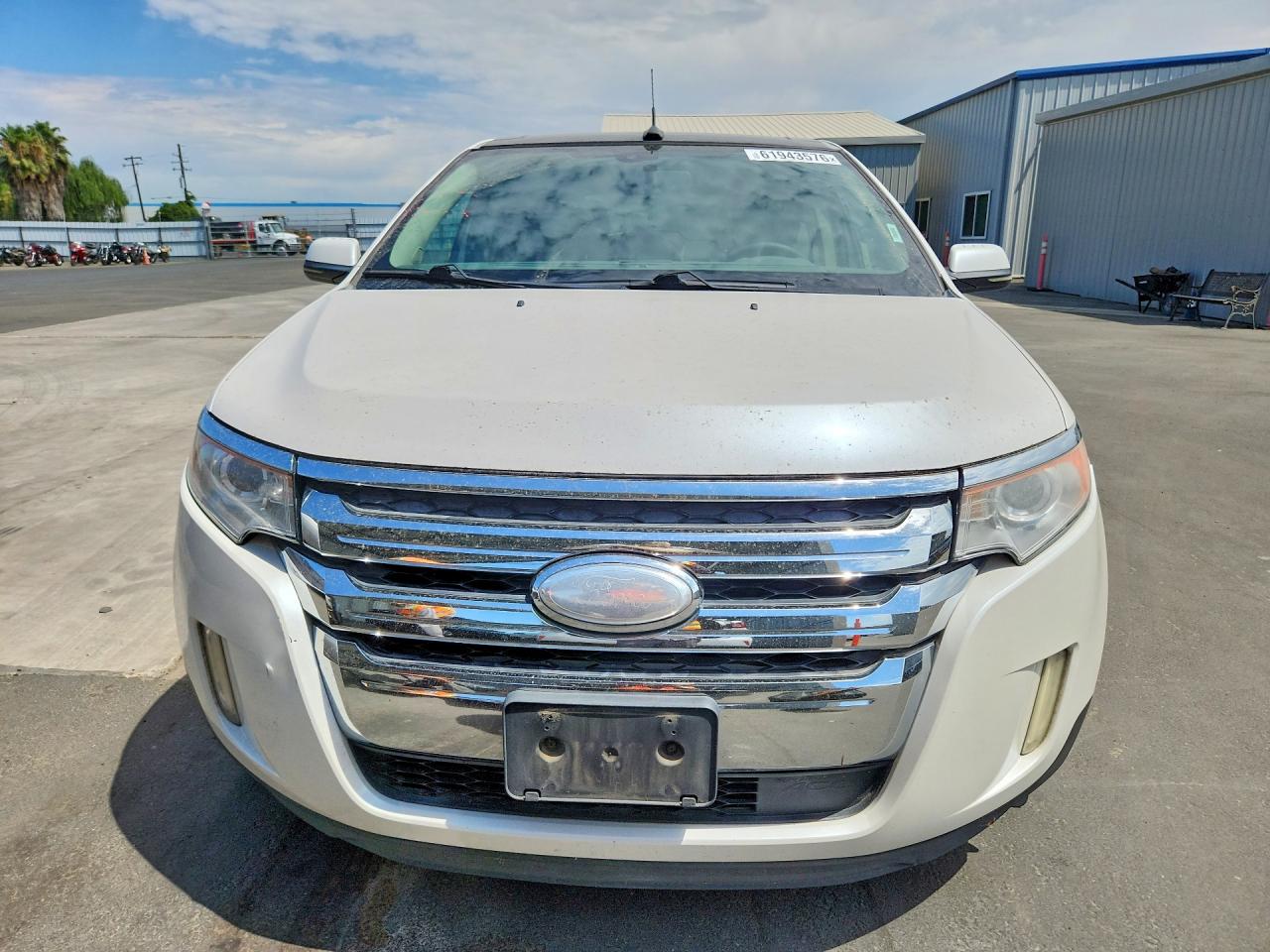 2012 Ford Edge Limited White vin: 2FMDK3KC1CBA73185