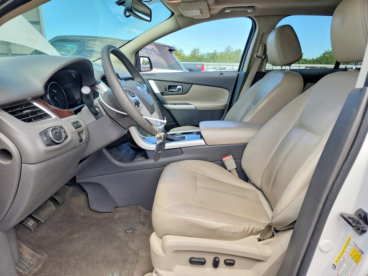 2012 Ford Edge Limited White vin: 2FMDK3KC1CBA73185