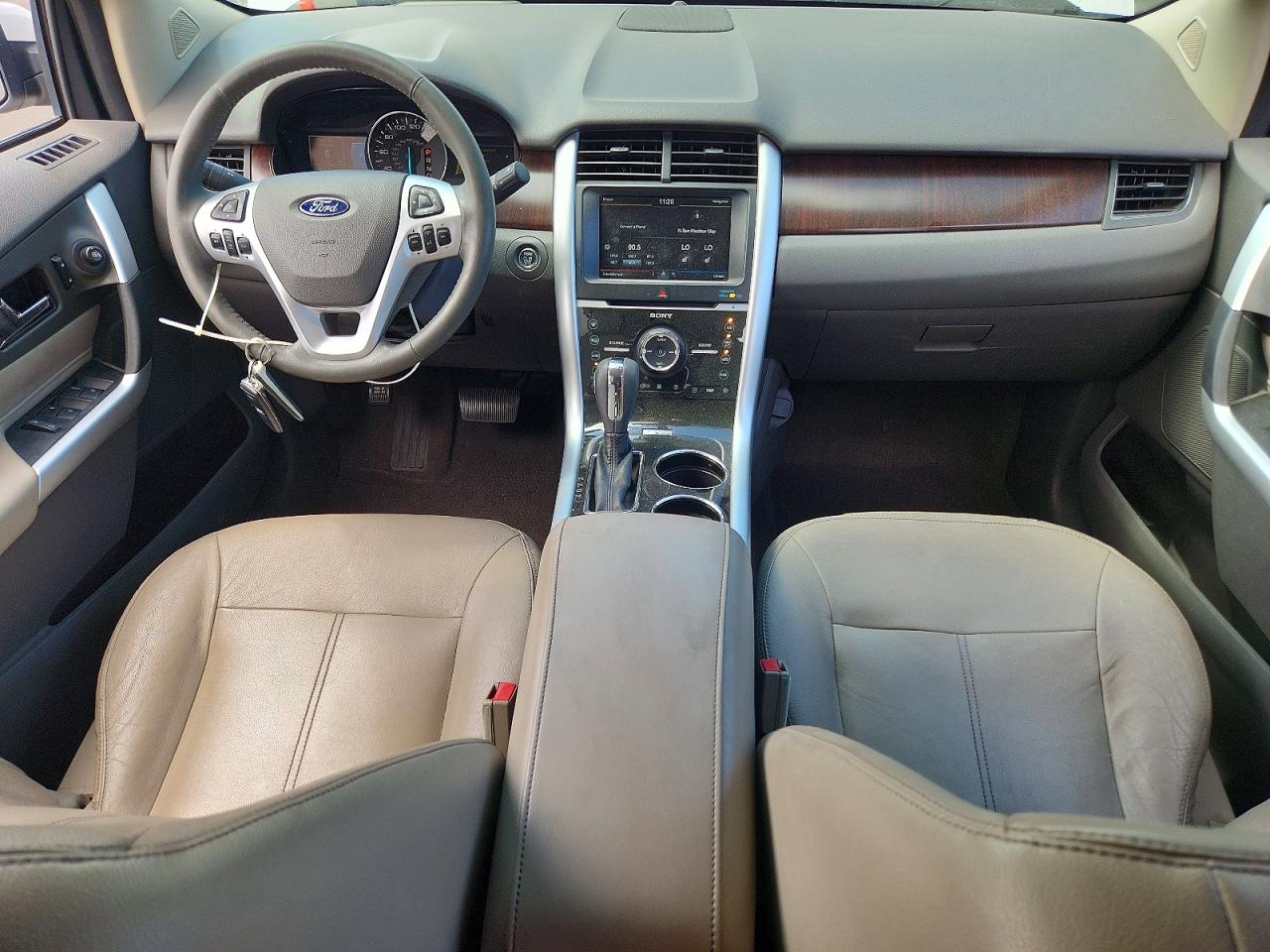 2012 Ford Edge Limited White vin: 2FMDK3KC1CBA73185