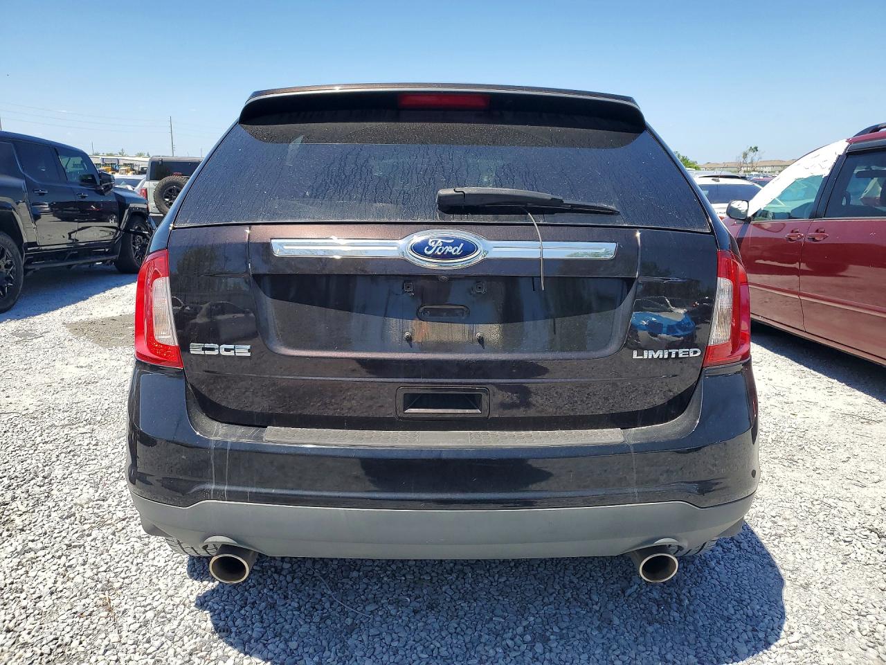 2013 Ford Edge Limited Brown vin: 2FMDK3KC1DBA09584