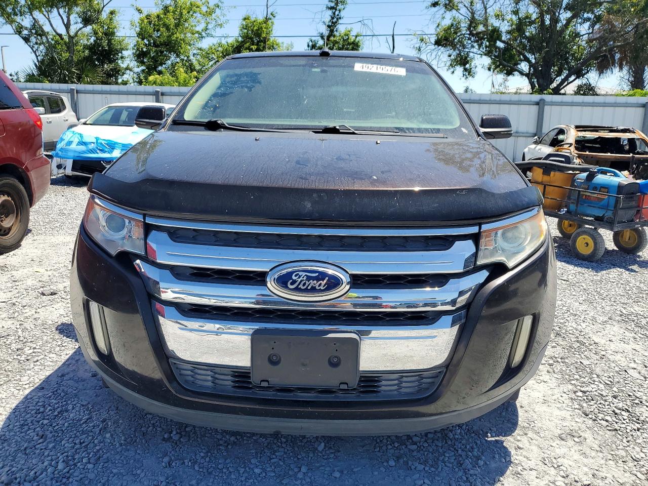 2013 Ford Edge Limited Brown vin: 2FMDK3KC1DBA09584