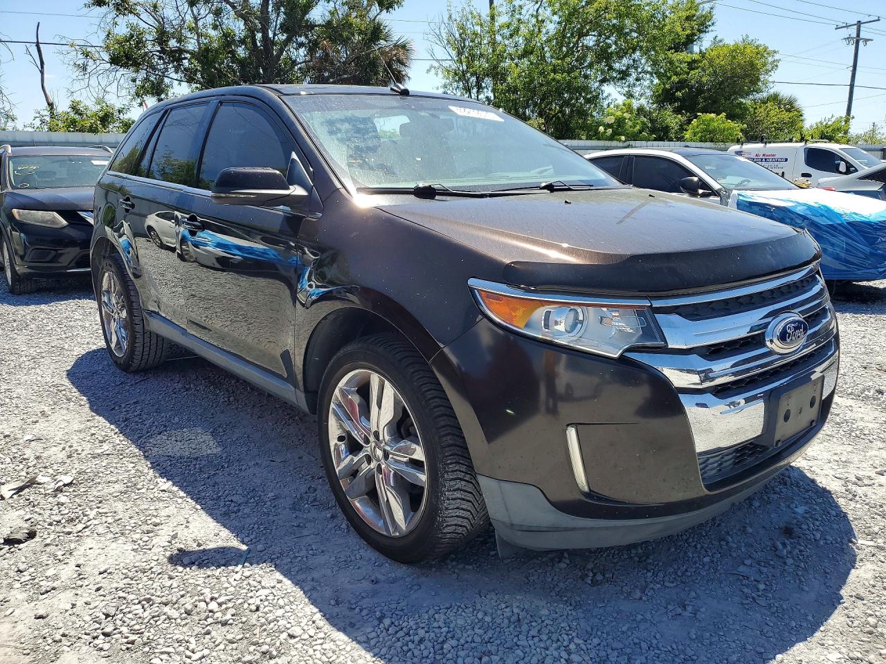 2013 Ford Edge Limited Brown vin: 2FMDK3KC1DBA09584