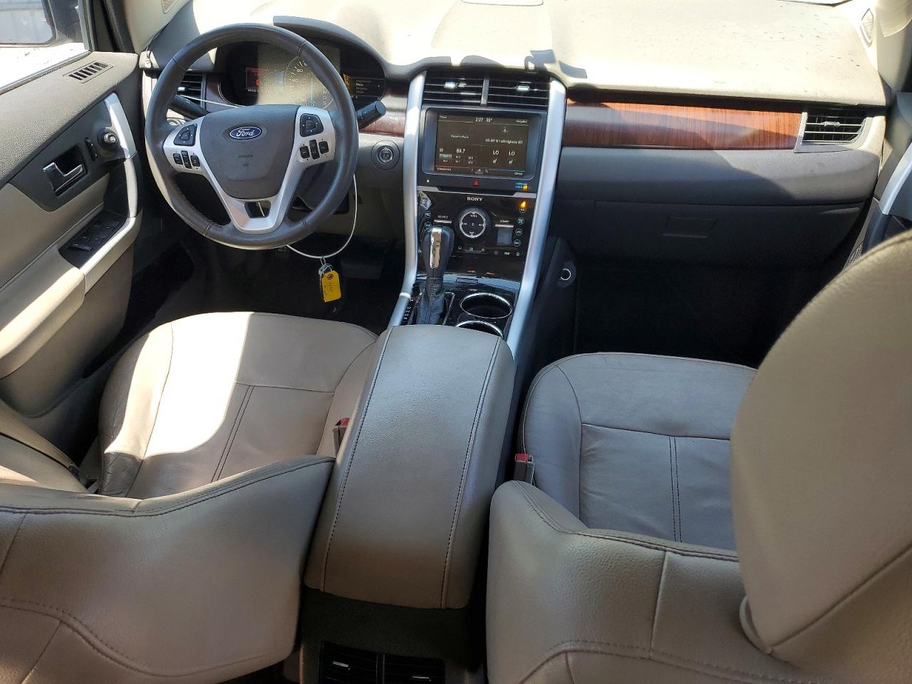 2013 Ford Edge Limited Brown vin: 2FMDK3KC1DBA09584