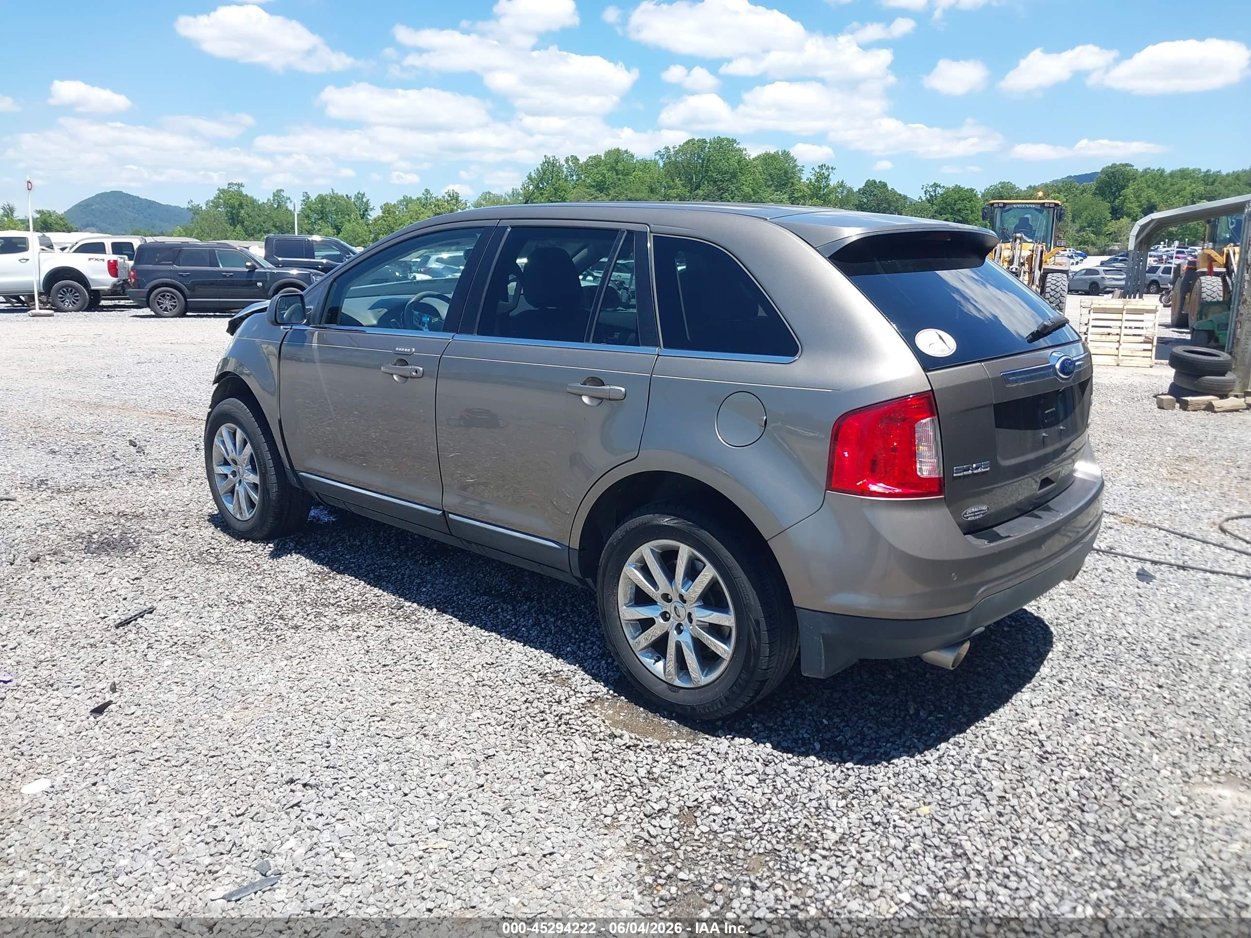 2013 Ford Edge Limited Champagne vin: 2FMDK3KC1DBA43430