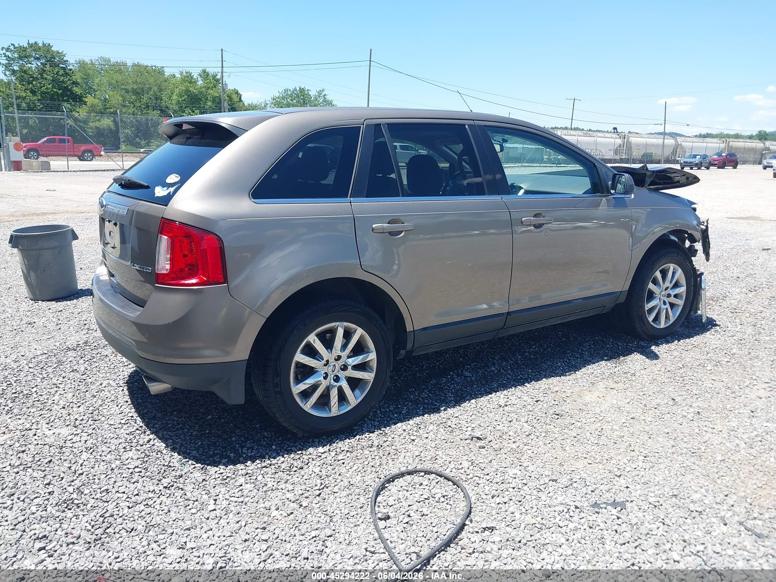 2013 Ford Edge Limited Champagne vin: 2FMDK3KC1DBA43430