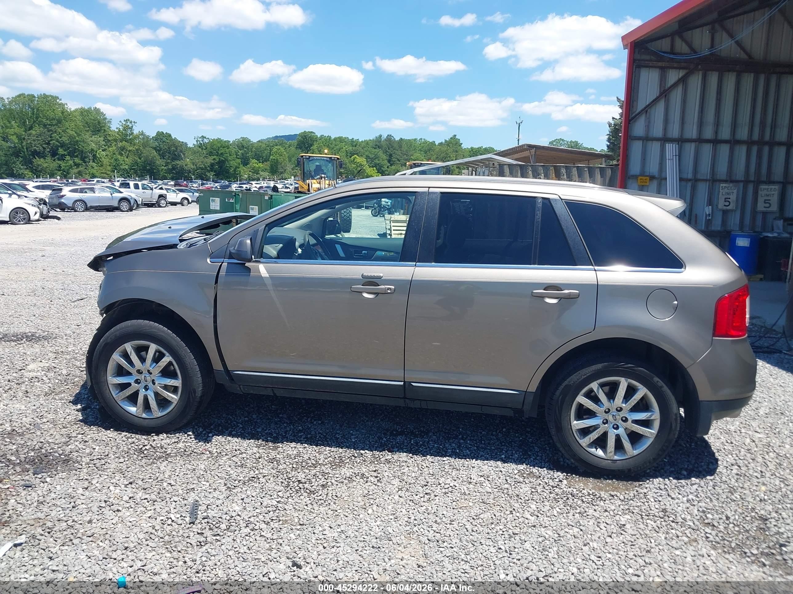 2013 Ford Edge Limited Champagne vin: 2FMDK3KC1DBA43430