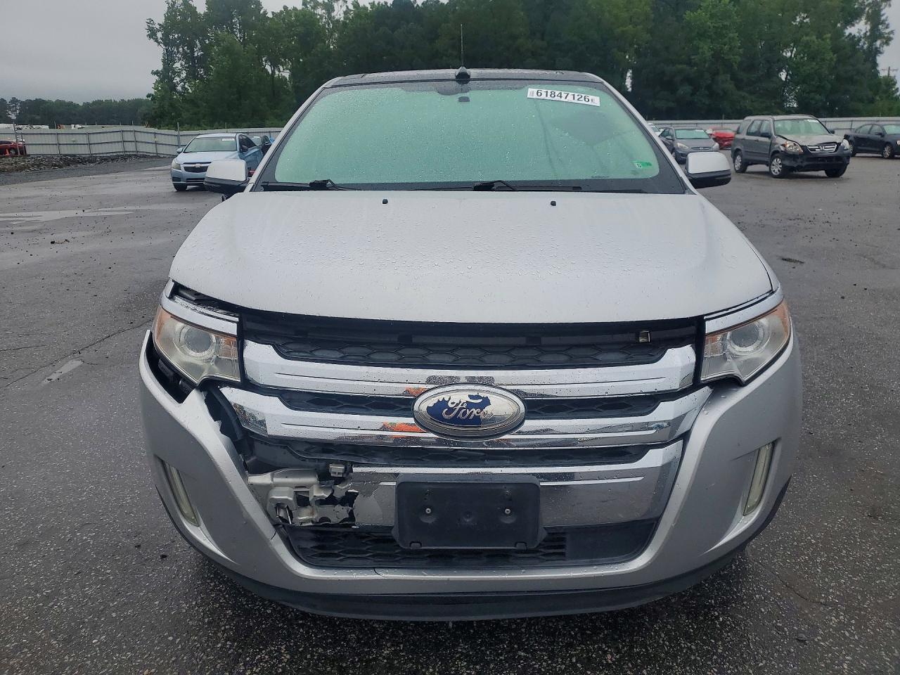 2013 Ford Edge Limited Silver vin: 2FMDK3KC1DBA73074