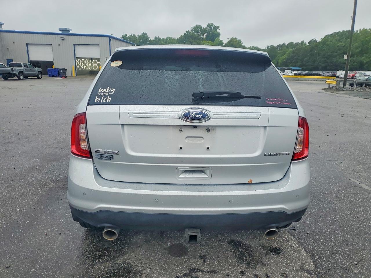 2013 Ford Edge Limited Silver vin: 2FMDK3KC1DBA73074