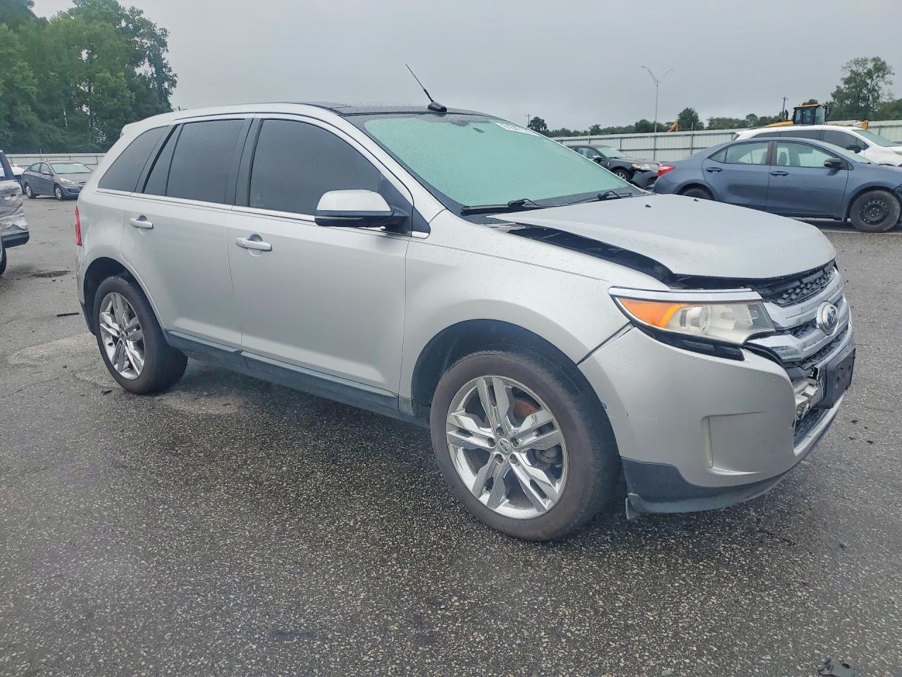 2013 Ford Edge Limited Silver vin: 2FMDK3KC1DBA73074
