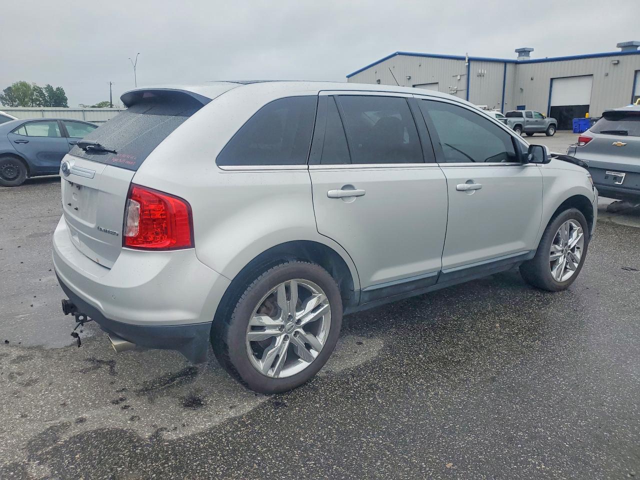 2013 Ford Edge Limited Silver vin: 2FMDK3KC1DBA73074