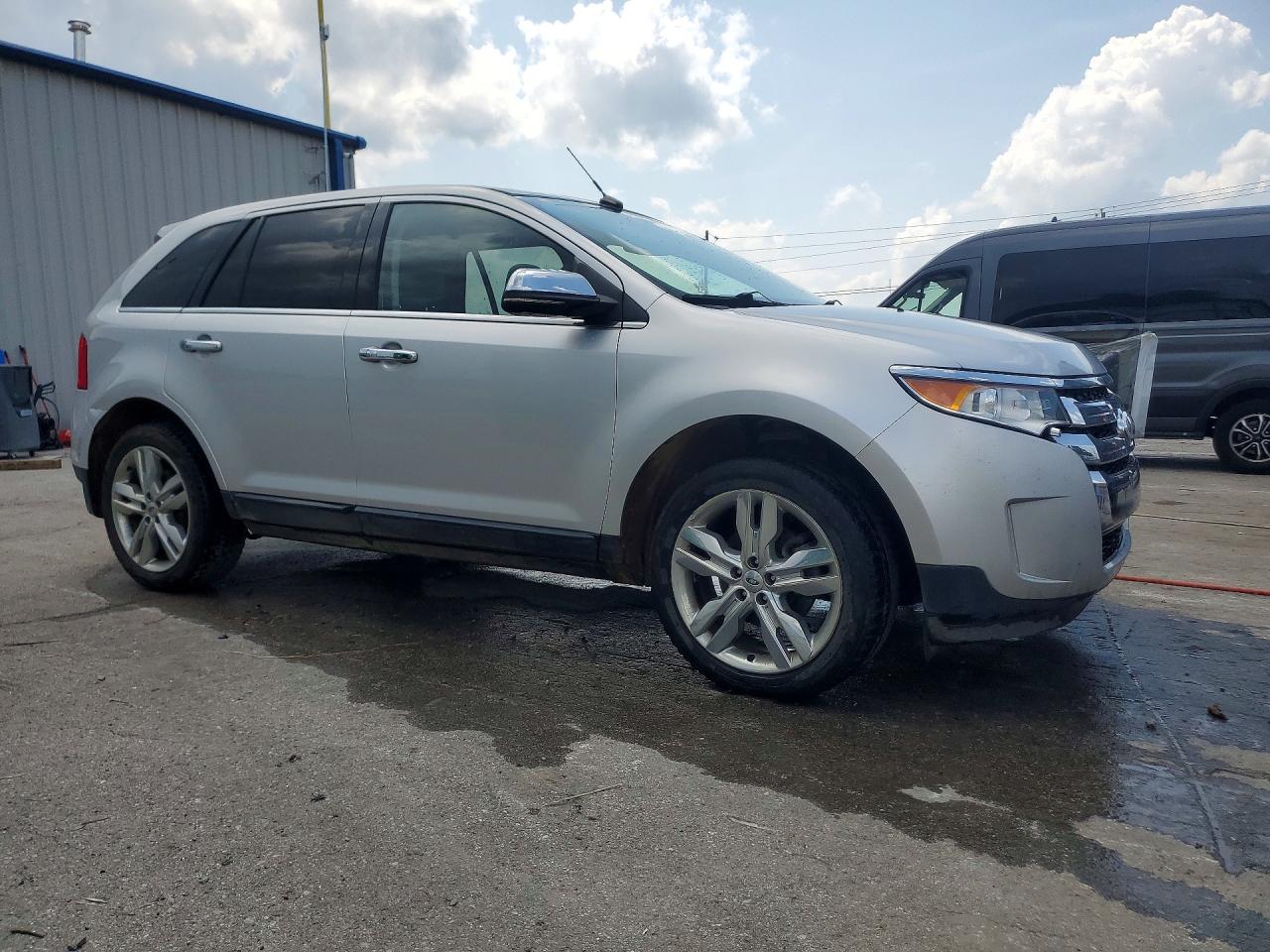 2013 Ford Edge Limited Silver vin: 2FMDK3KC1DBA85550