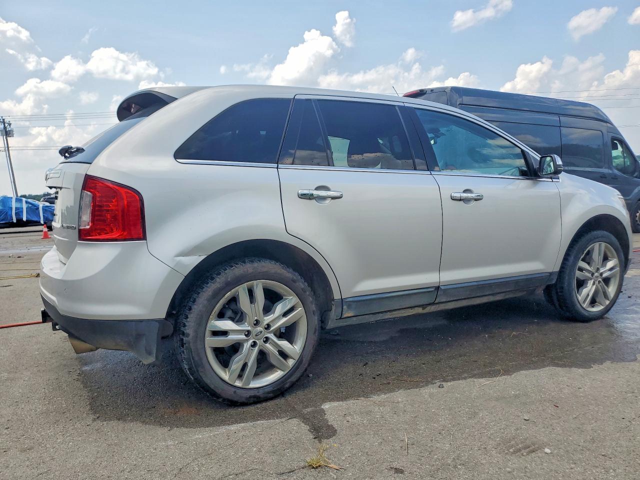 2013 Ford Edge Limited Silver vin: 2FMDK3KC1DBA85550