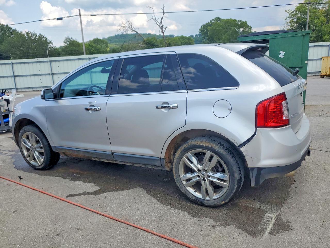 2013 Ford Edge Limited Silver vin: 2FMDK3KC1DBA85550