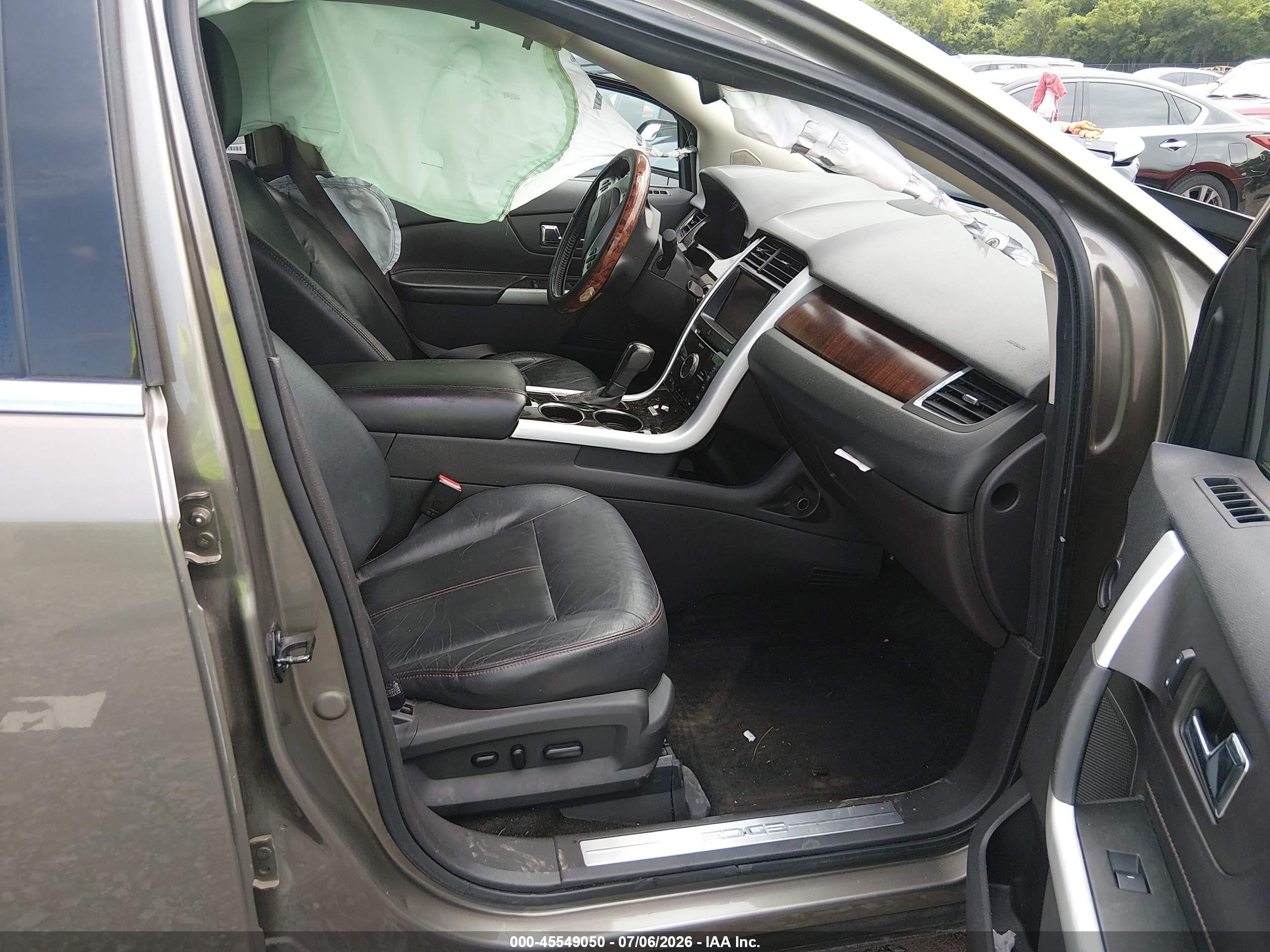 2013 Ford Edge Limited Gray vin: 2FMDK3KC1DBB02718
