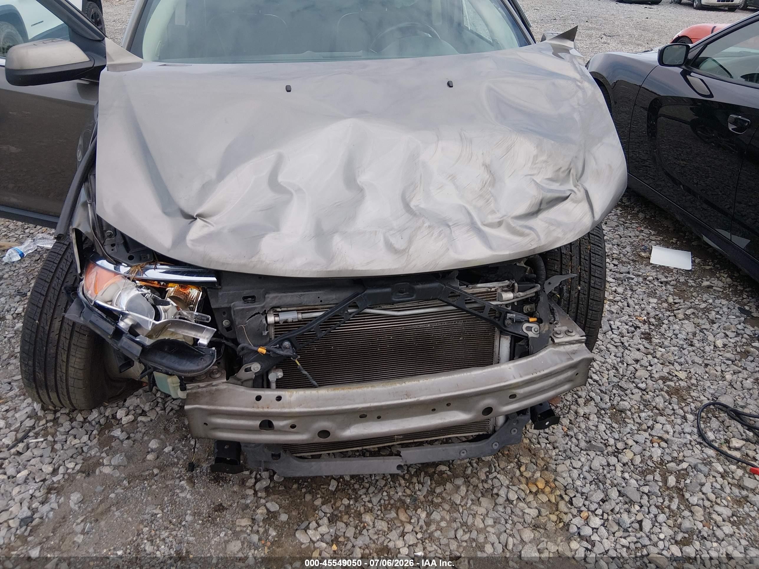 2013 Ford Edge Limited Gray vin: 2FMDK3KC1DBB02718