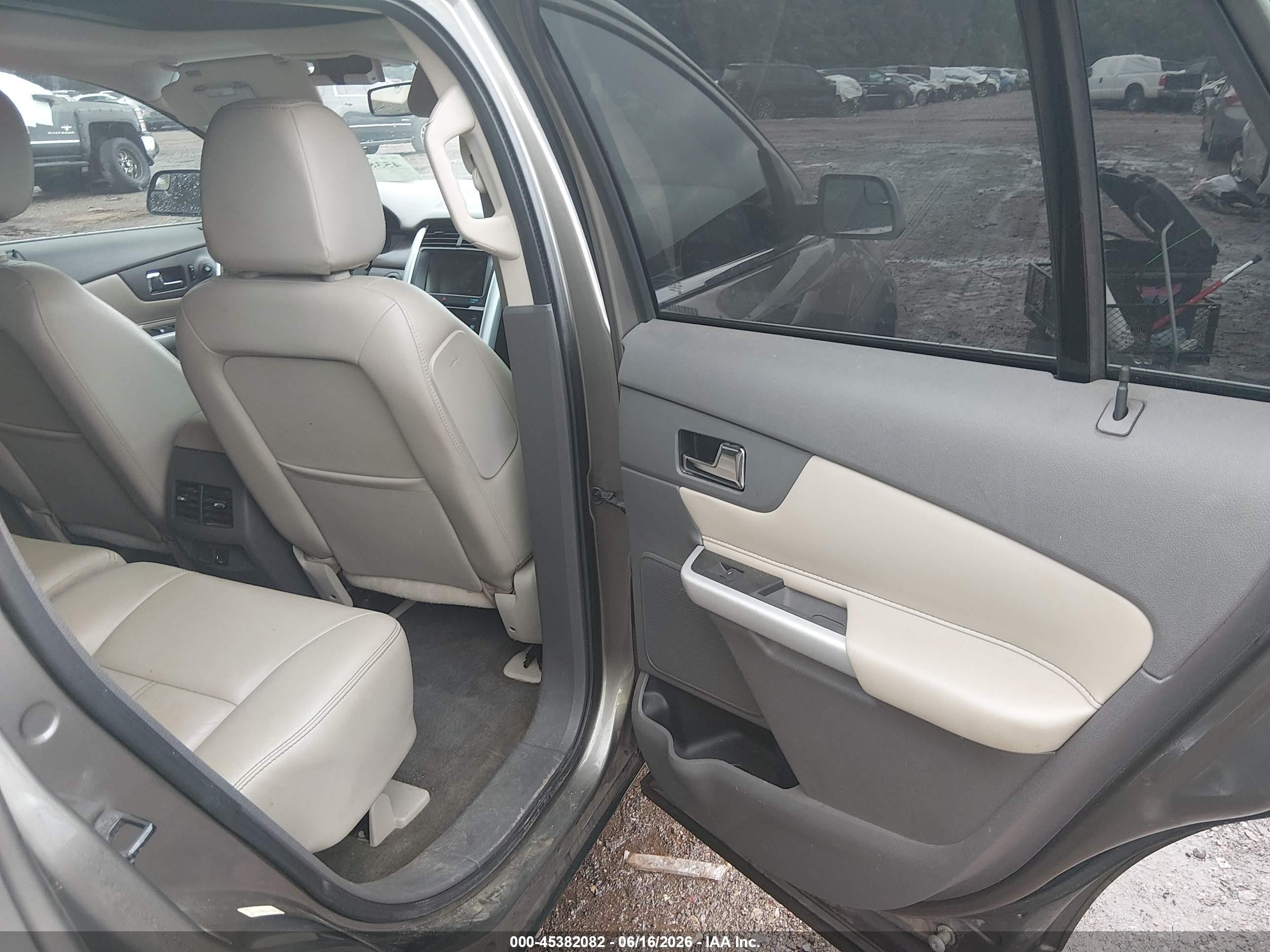 2013 Ford Edge Limited Brown vin: 2FMDK3KC1DBB49974