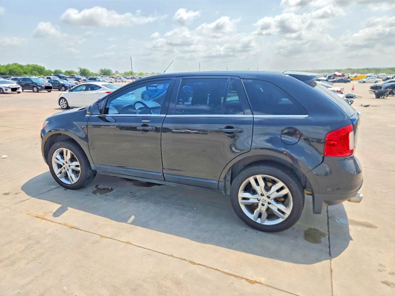 2013 Ford Edge Limited Black vin: 2FMDK3KC1DBB52647